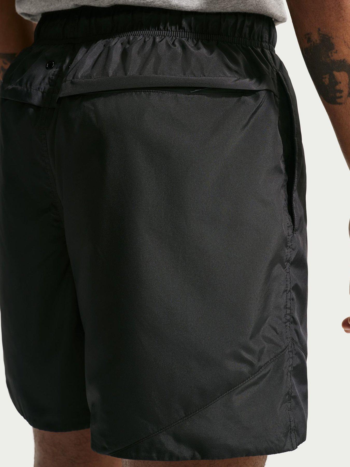 Image 2 of 6 of Nike Mens Windrunner Lightweight Woven Shorts - Black