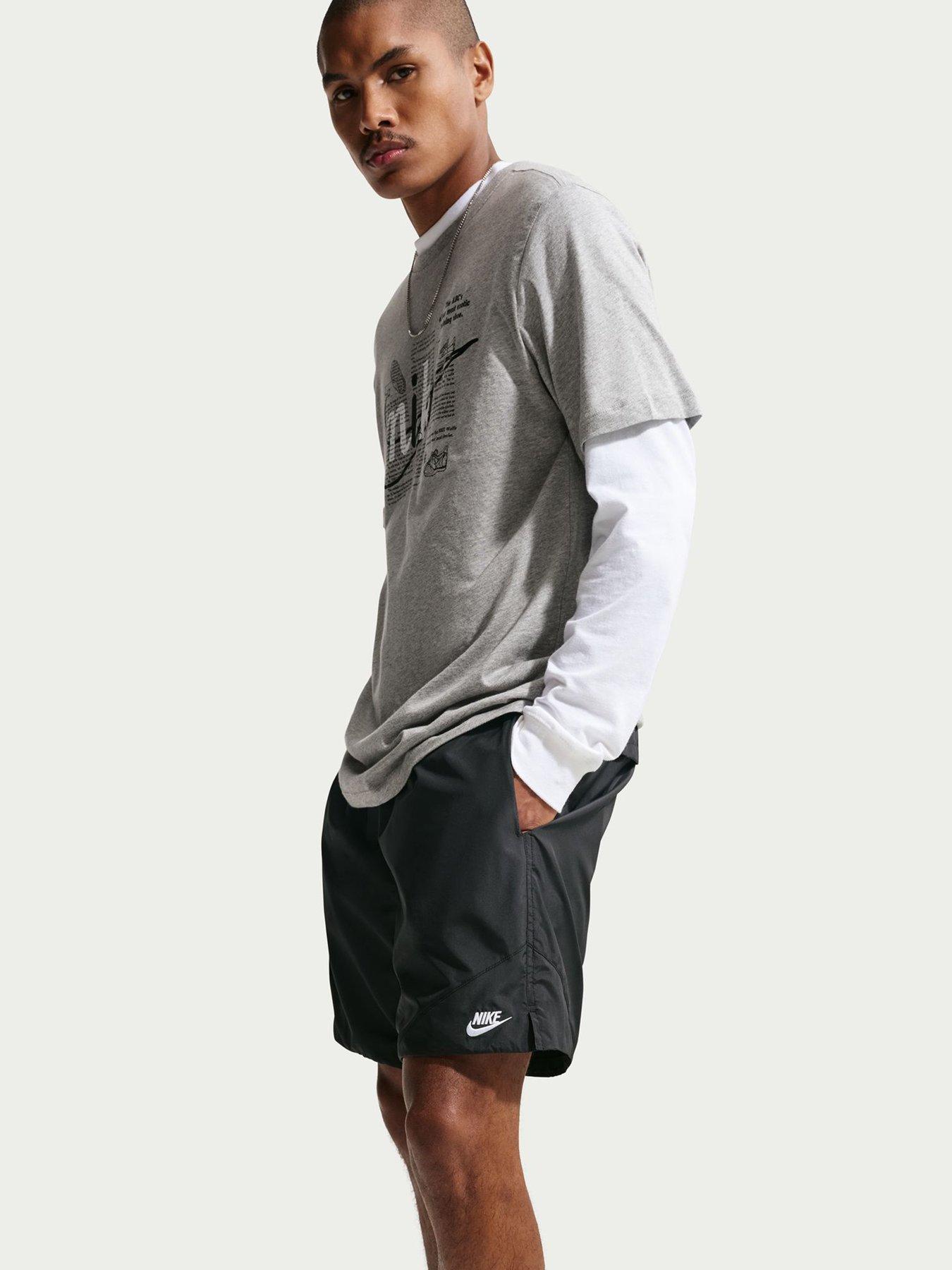 Image 5 of 6 of Nike Mens Windrunner Lightweight Woven Shorts - Black