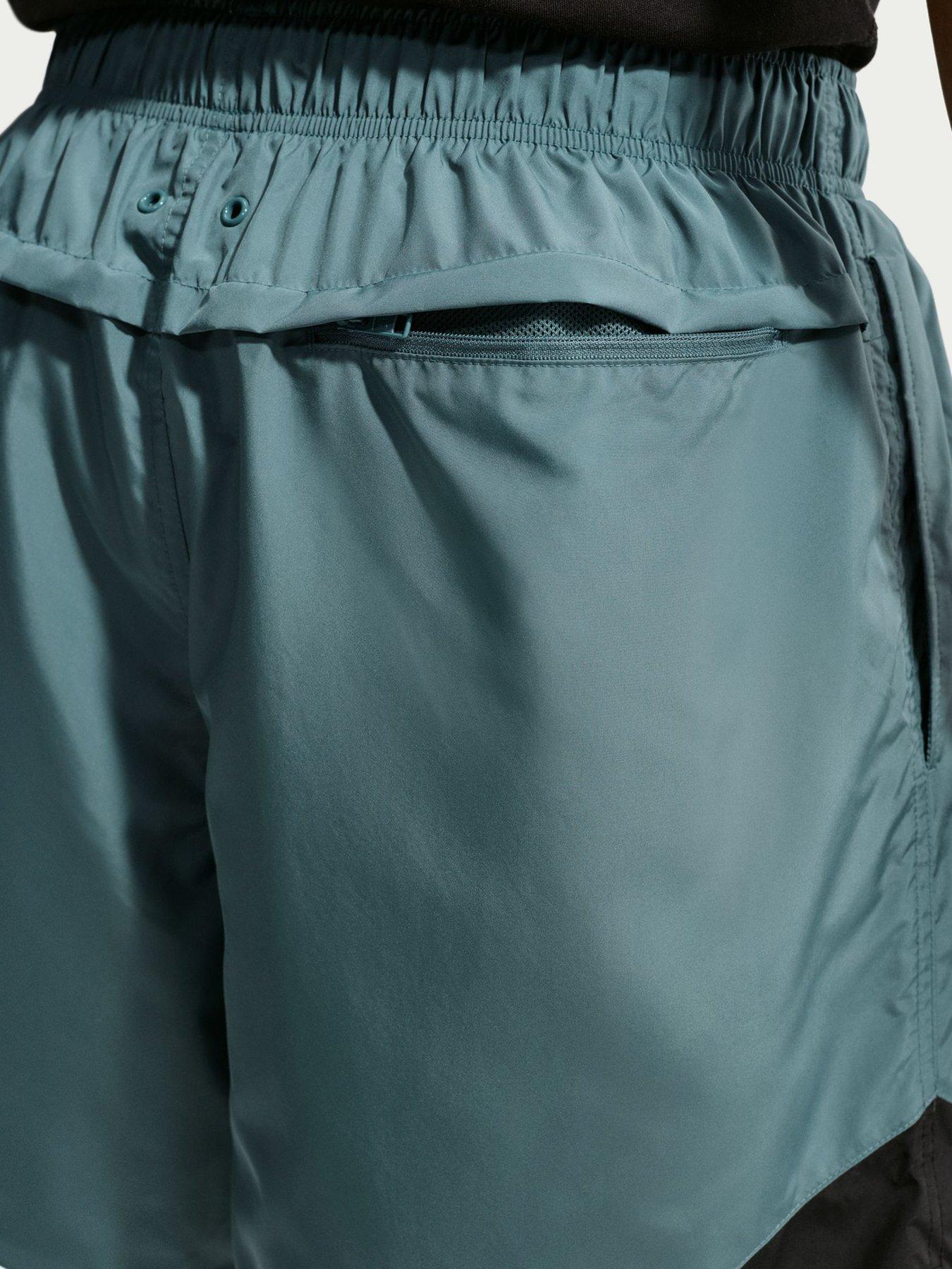 nike-mens-windrunner-lightweight-woven-shorts-greenstillFront