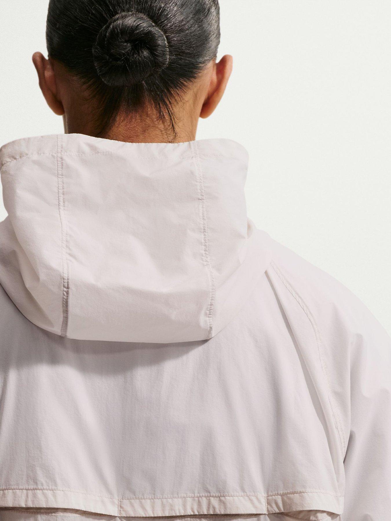 Image 2 of 6 of Nike Mens Windrunner Lightweight Unlined UV Jacket - White