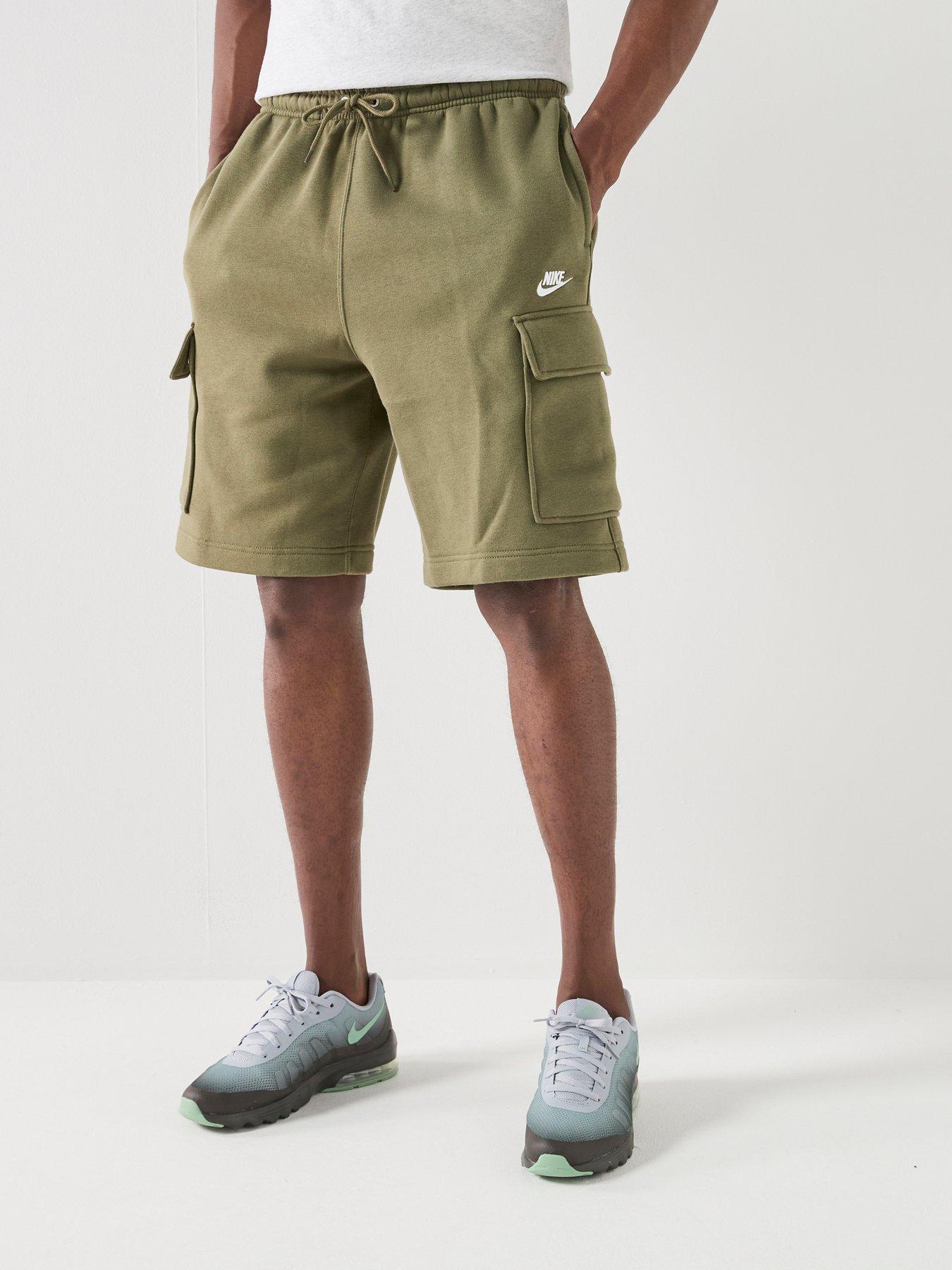 Nike Mens Club Cargo Shorts - Green