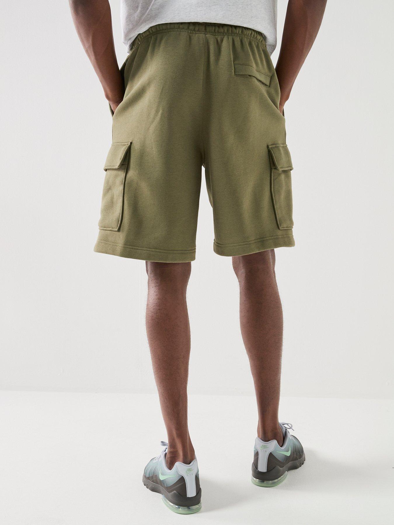 nike-mens-club-cargo-shorts-greenstillFront