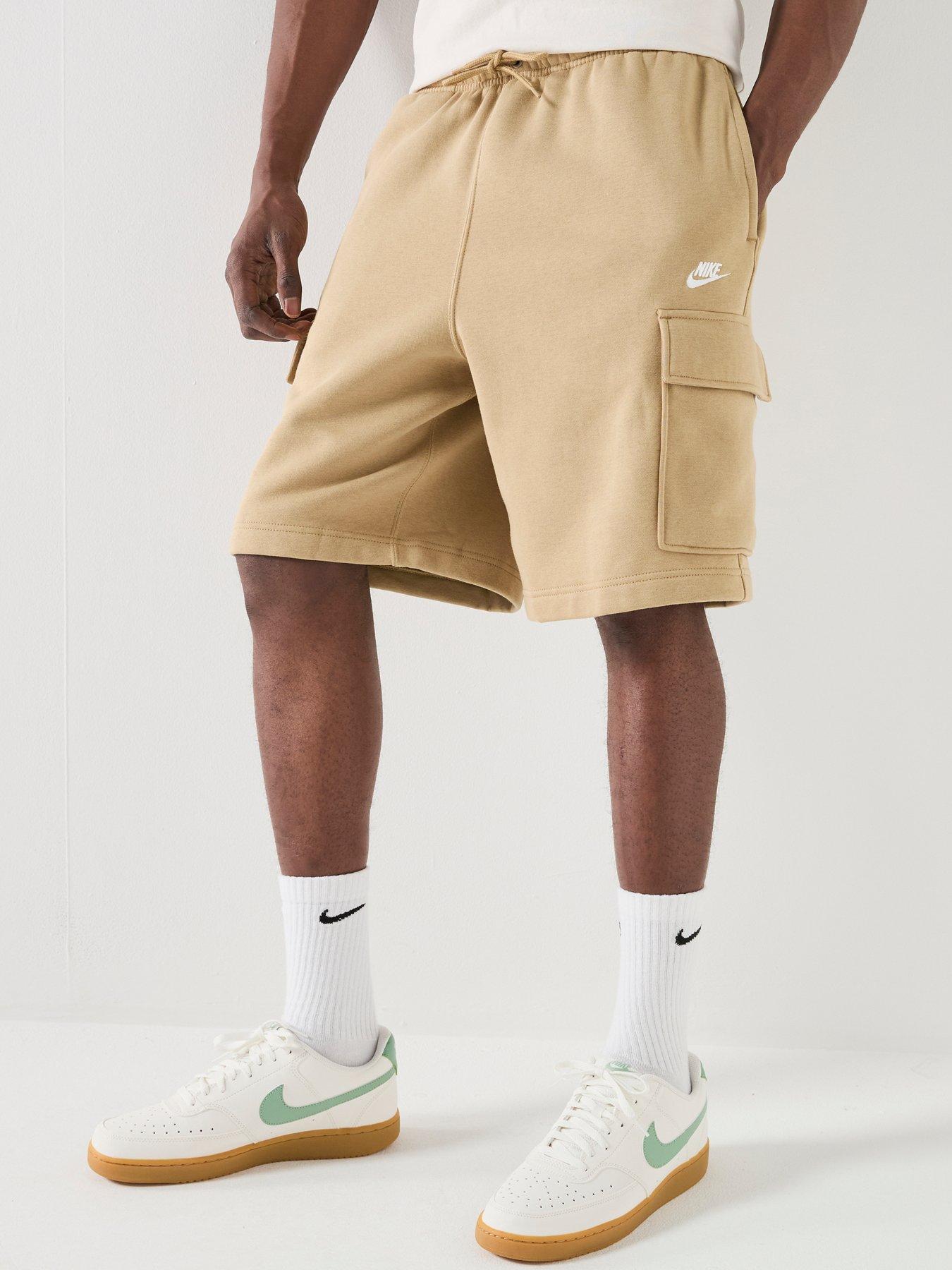 Nike Mens Club Cargo Shorts - Beige
