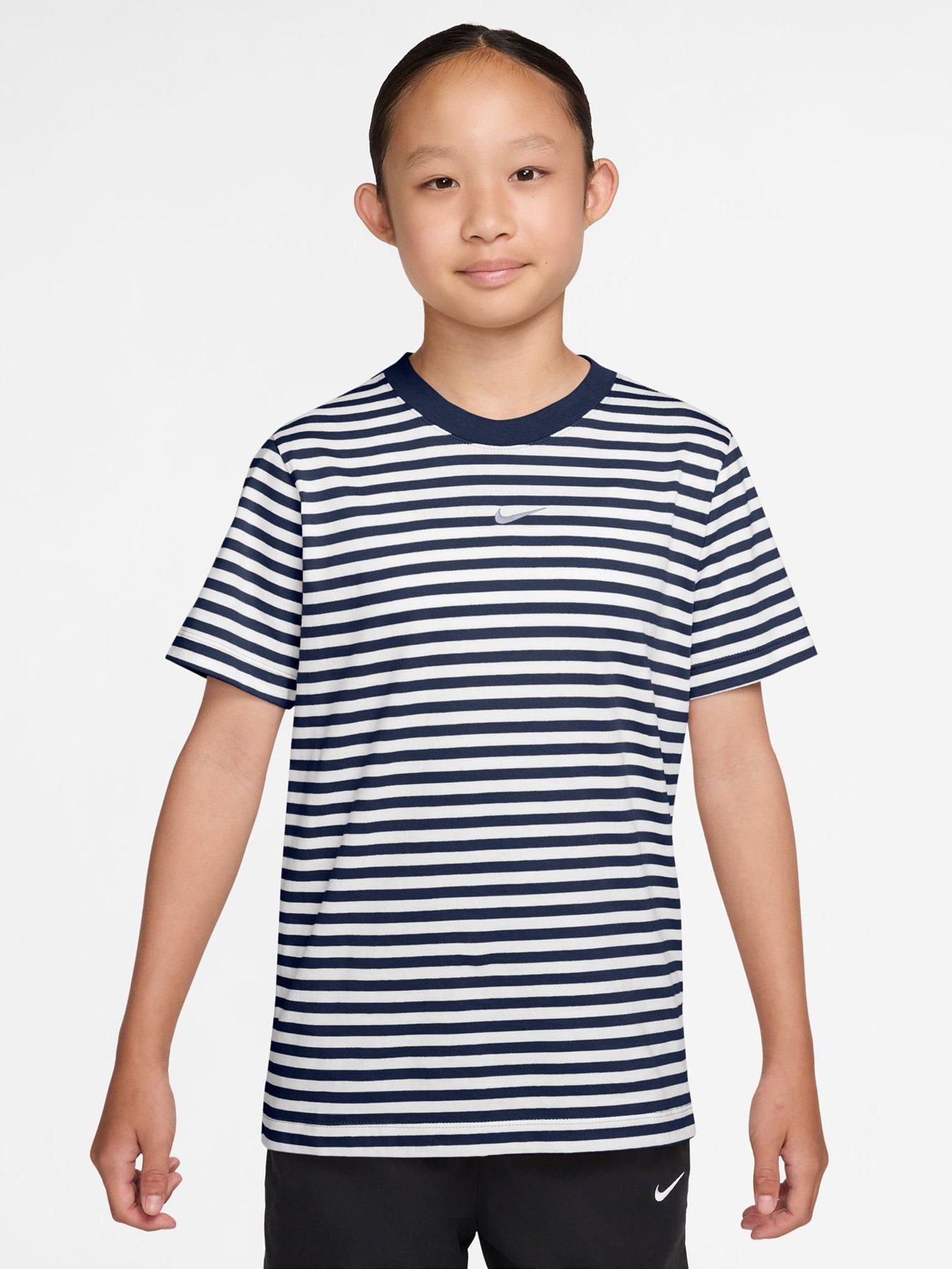 Nike Big Kids Sportswear Embroidered Futura T-Shirt