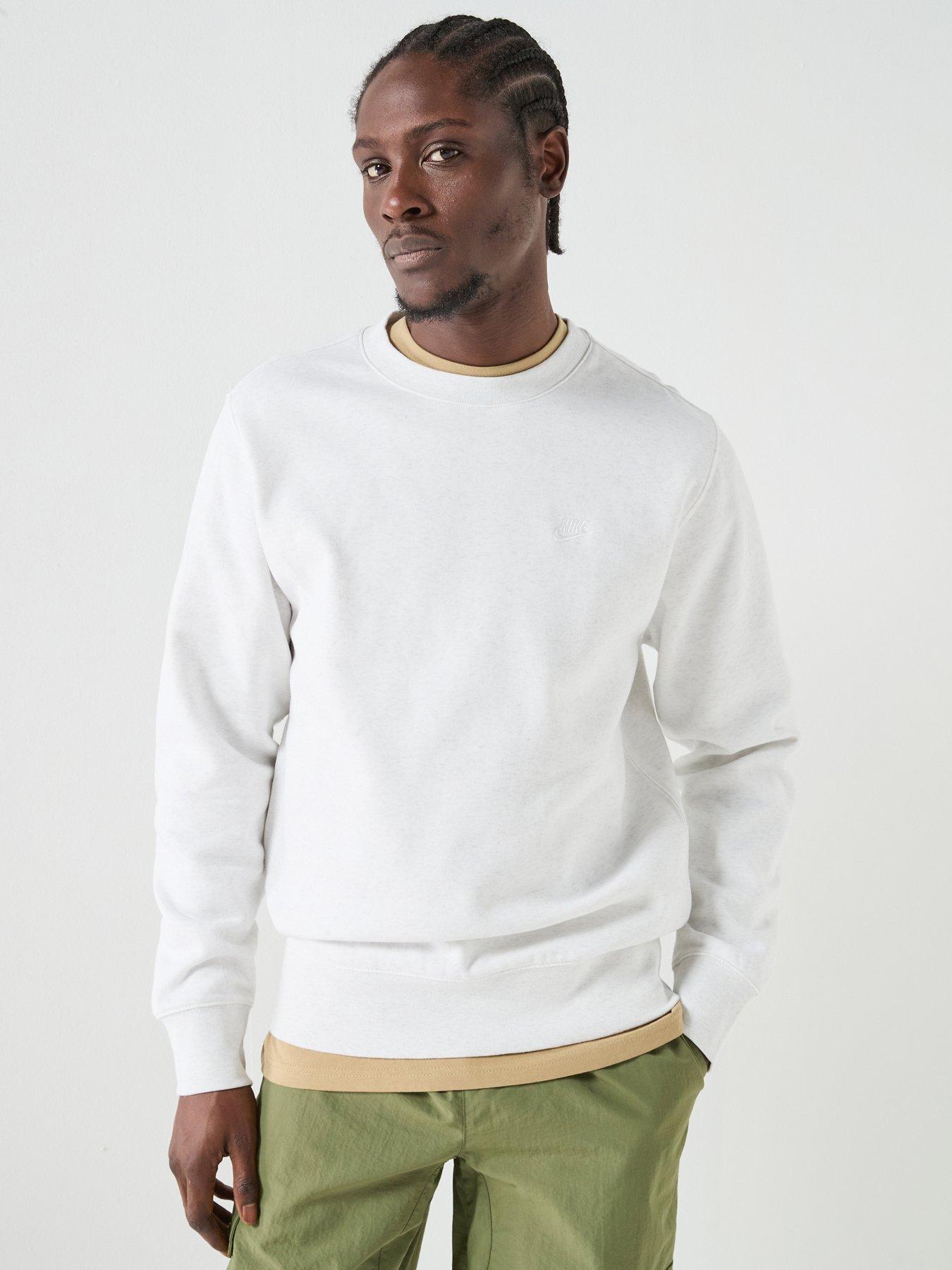 Nike Mens Club Crew Sweatshirt - Grey