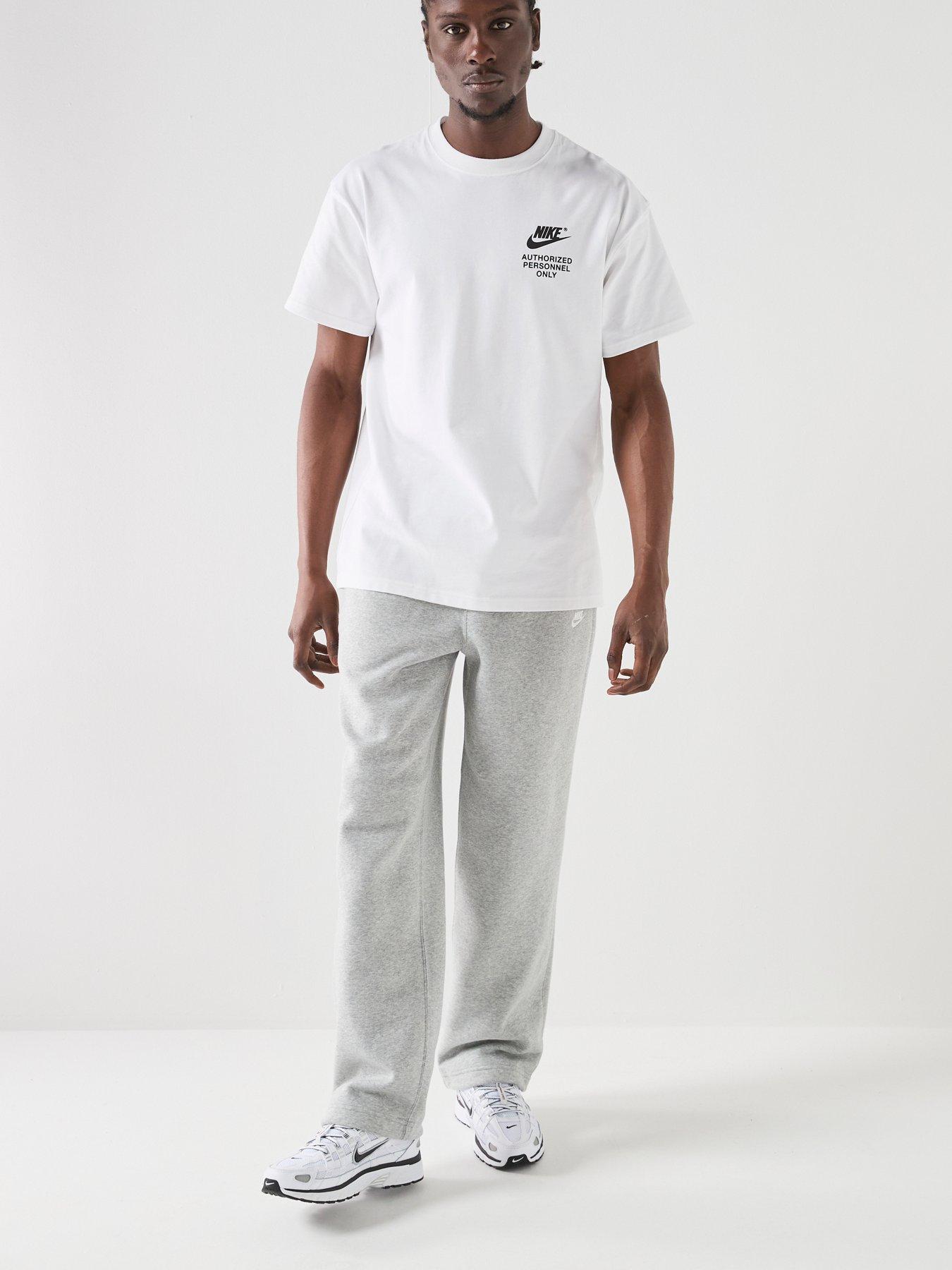 Image 3 of 6 of Nike Mens Club Bungee Pants - Grey