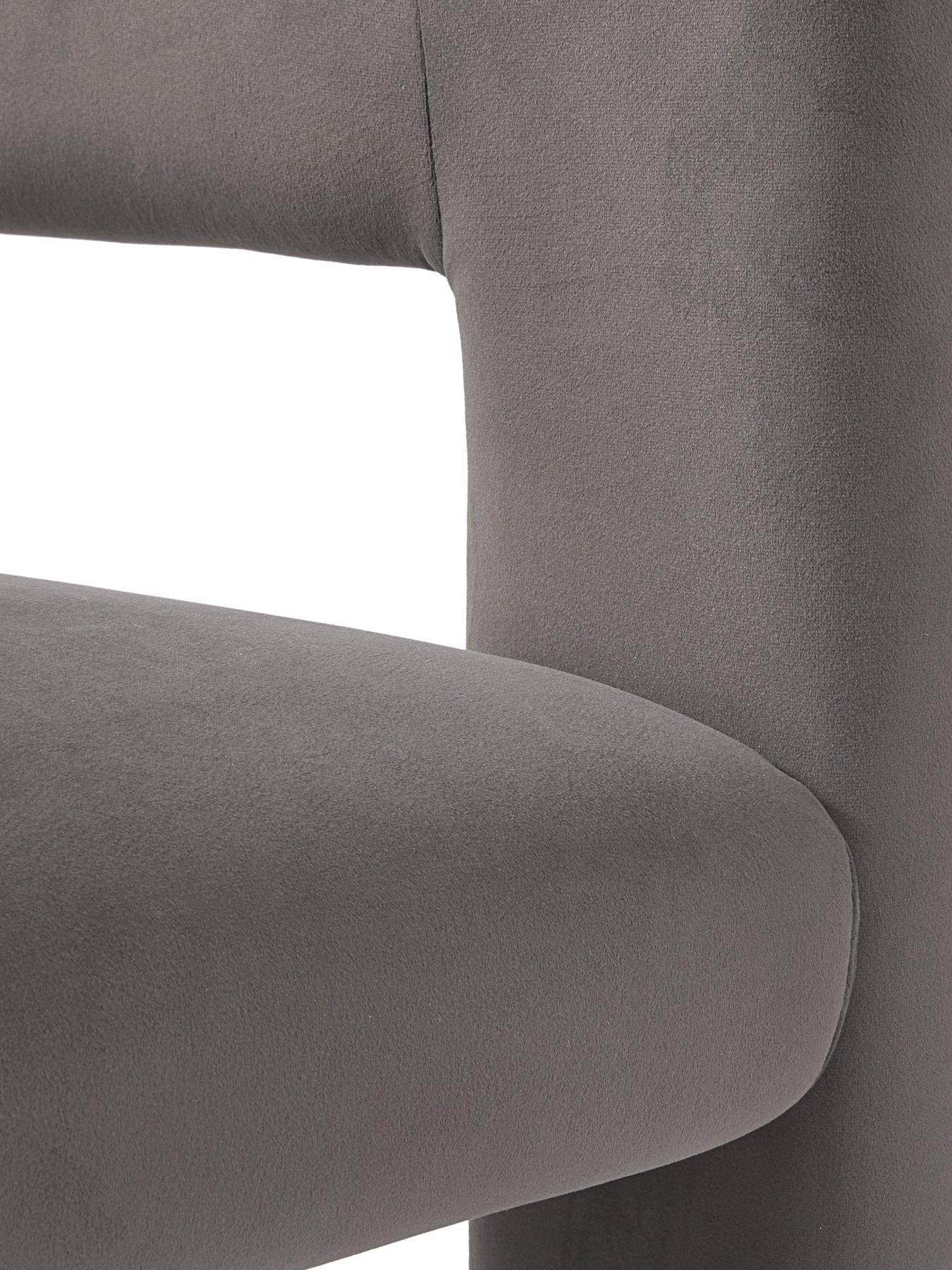 the-very-collection-nell-velvet-dining-chair-greydetail