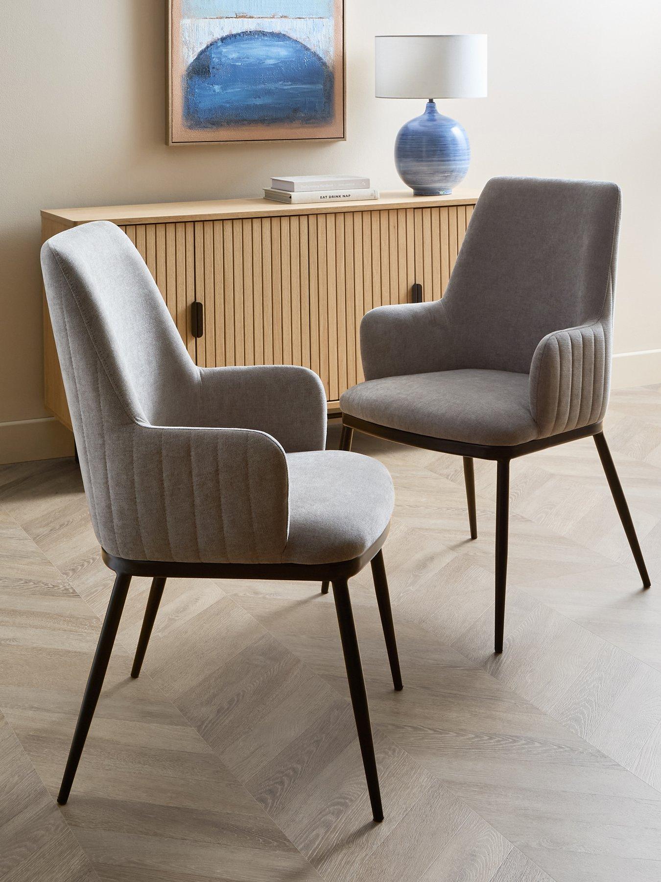 The Very Collection Nina Pair Of Dining Chairs