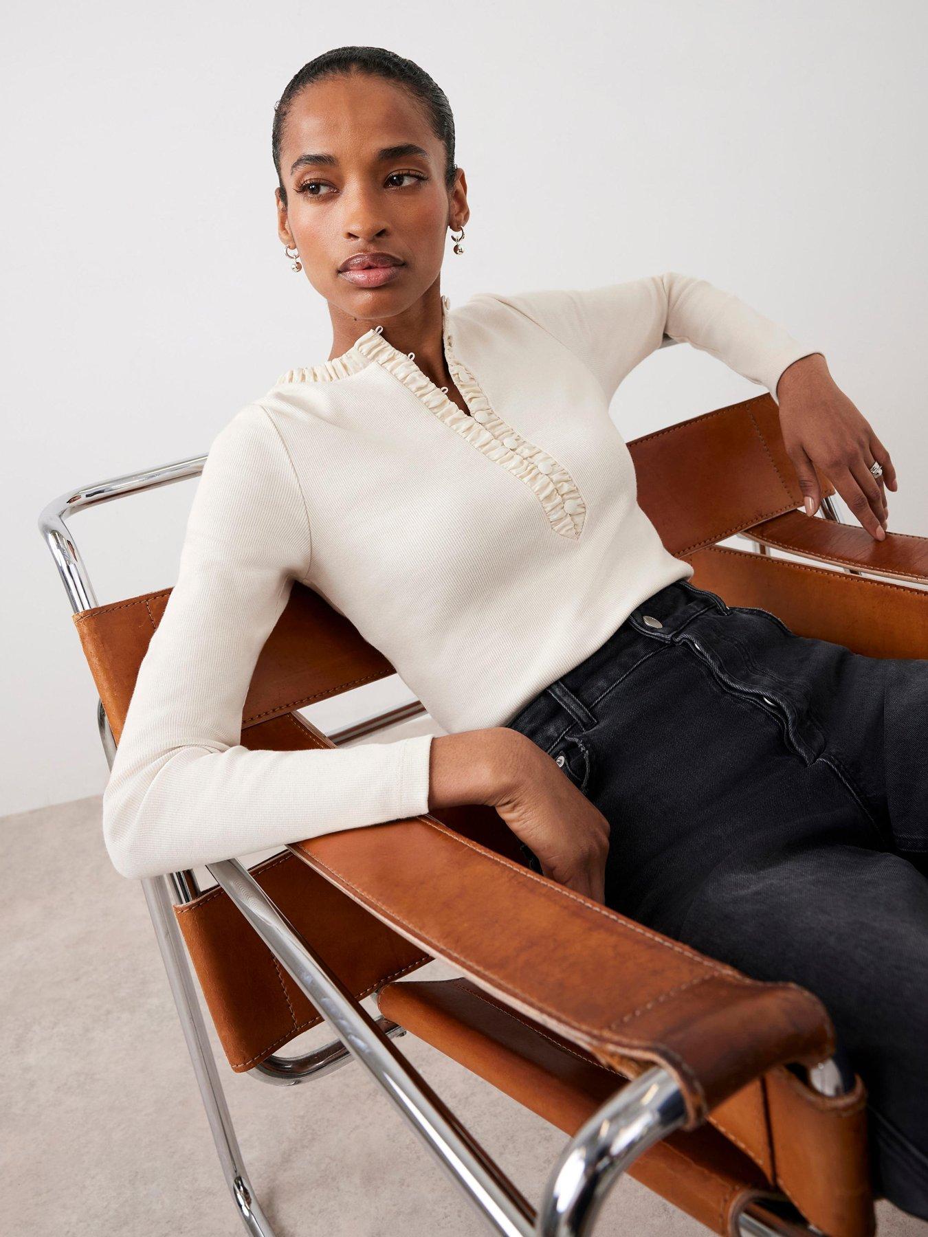 mint-velvet-neutral-ribbed-henley-top-creamstillFront