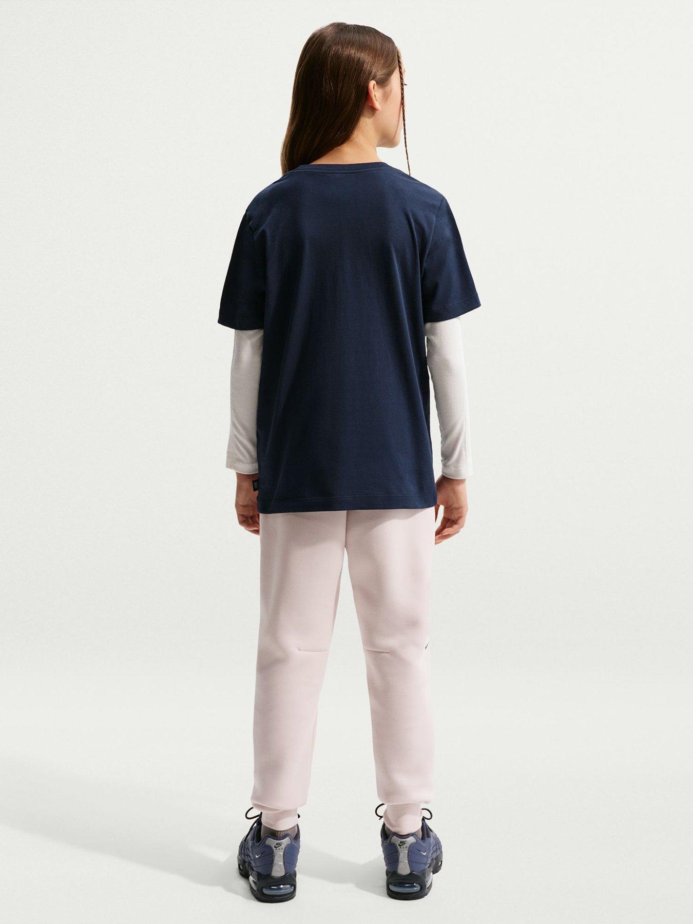 Image 2 of 5 of Nike England Youth Word Mark T-shirt - Navy