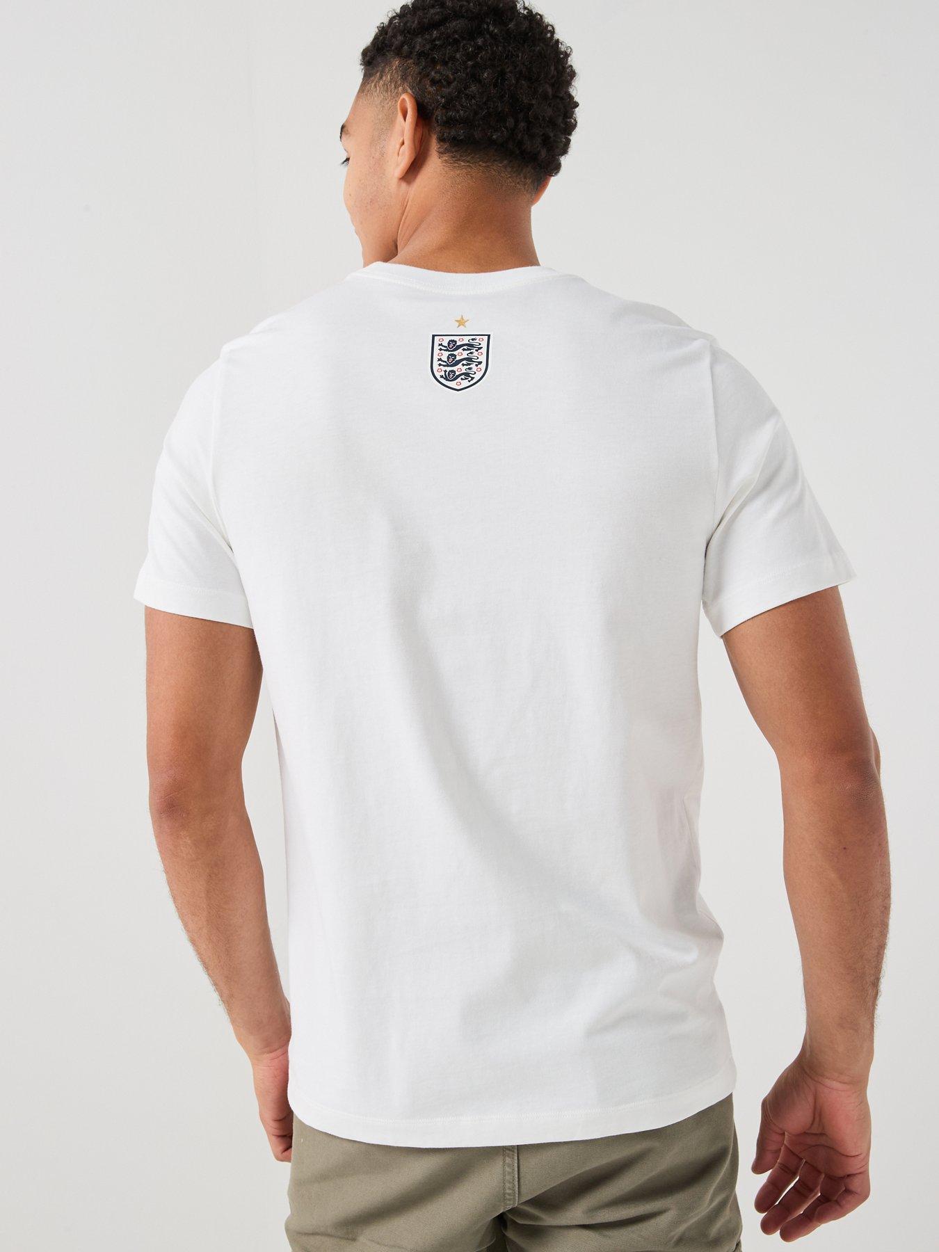 Image 2 of 7 of Nike Men&rsquo;s England Pride T-Shirt &ndash; White