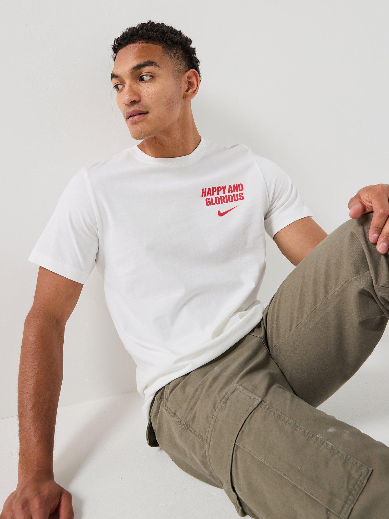 Image 4 of 7 of Nike Men&rsquo;s England Pride T-Shirt &ndash; White