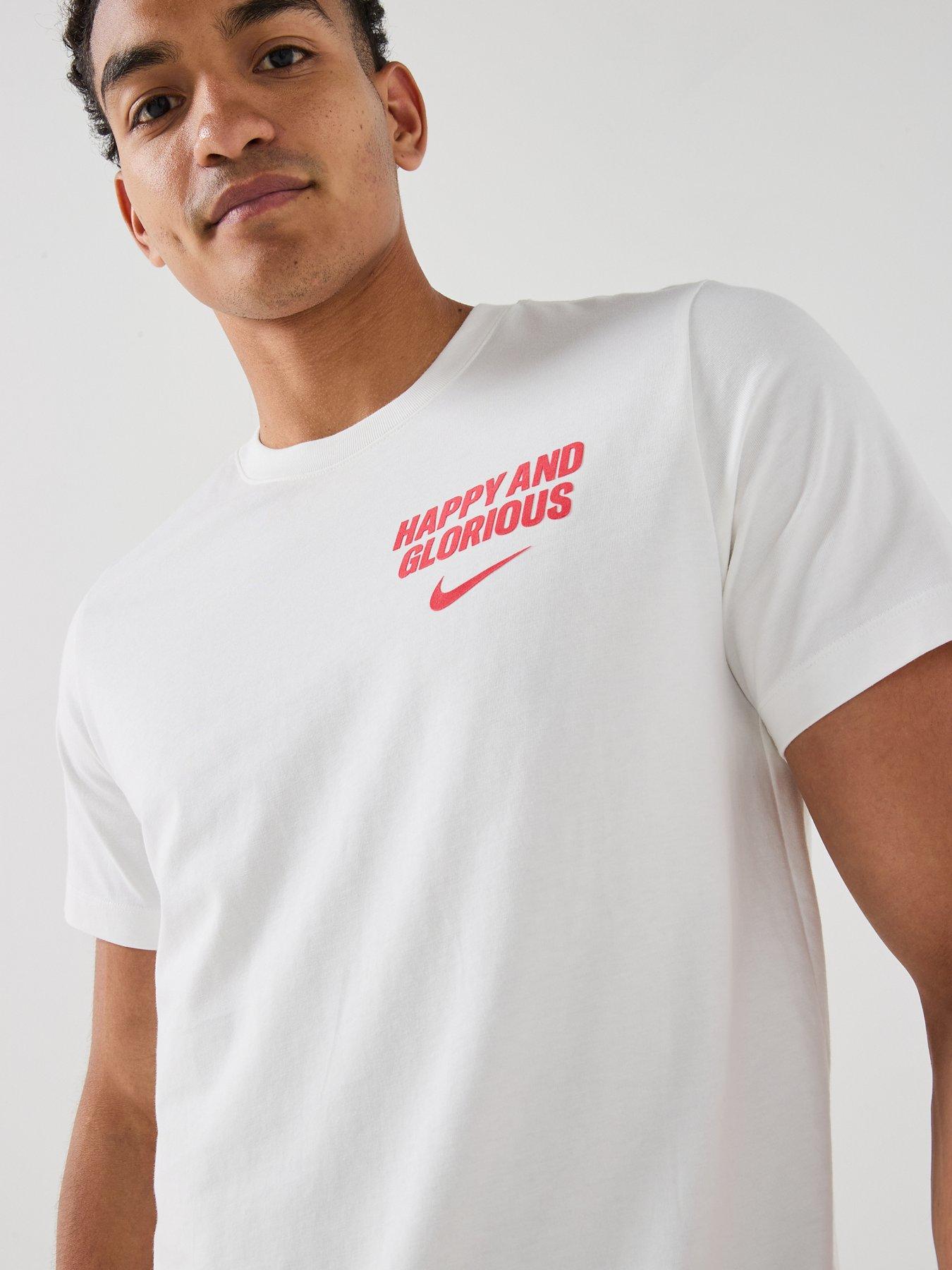 Image 5 of 7 of Nike Men&rsquo;s England Pride T-Shirt &ndash; White