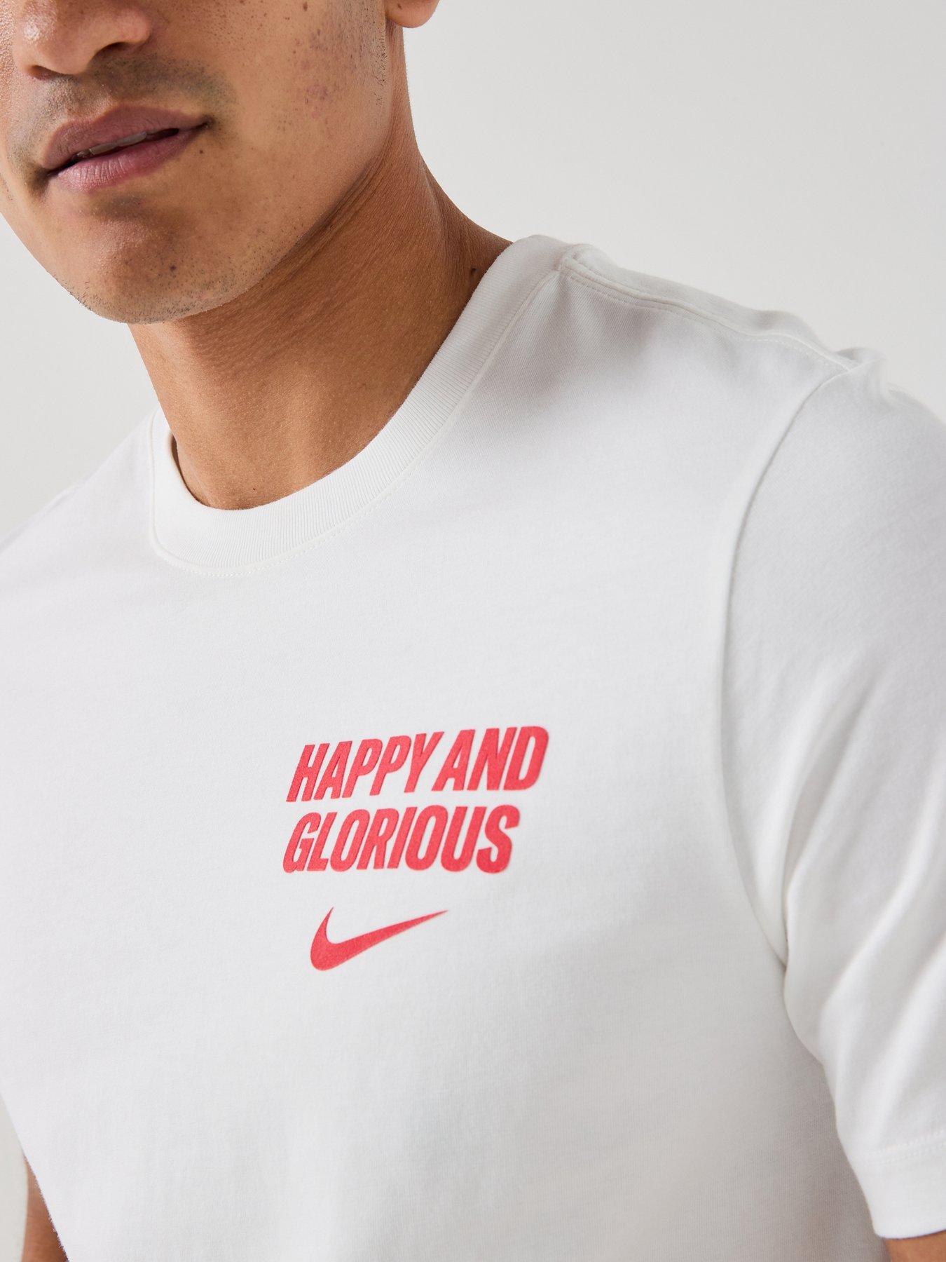 Image 6 of 7 of Nike Men&rsquo;s England Pride T-Shirt &ndash; White