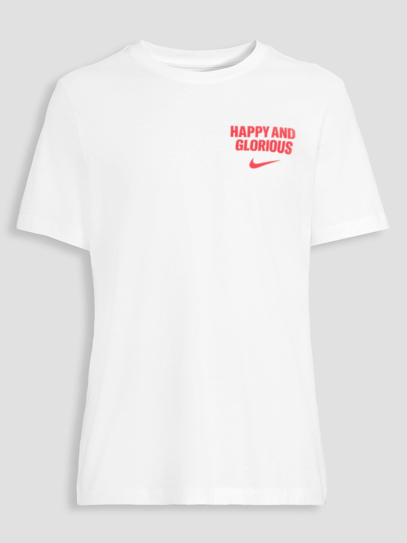 Image 7 of 7 of Nike Men&rsquo;s England Pride T-Shirt &ndash; White
