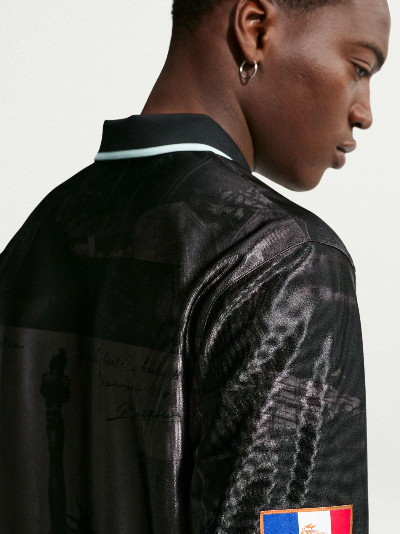 Image 5 of 6 of Nike Mens France Energy Replica Shirt - Black
