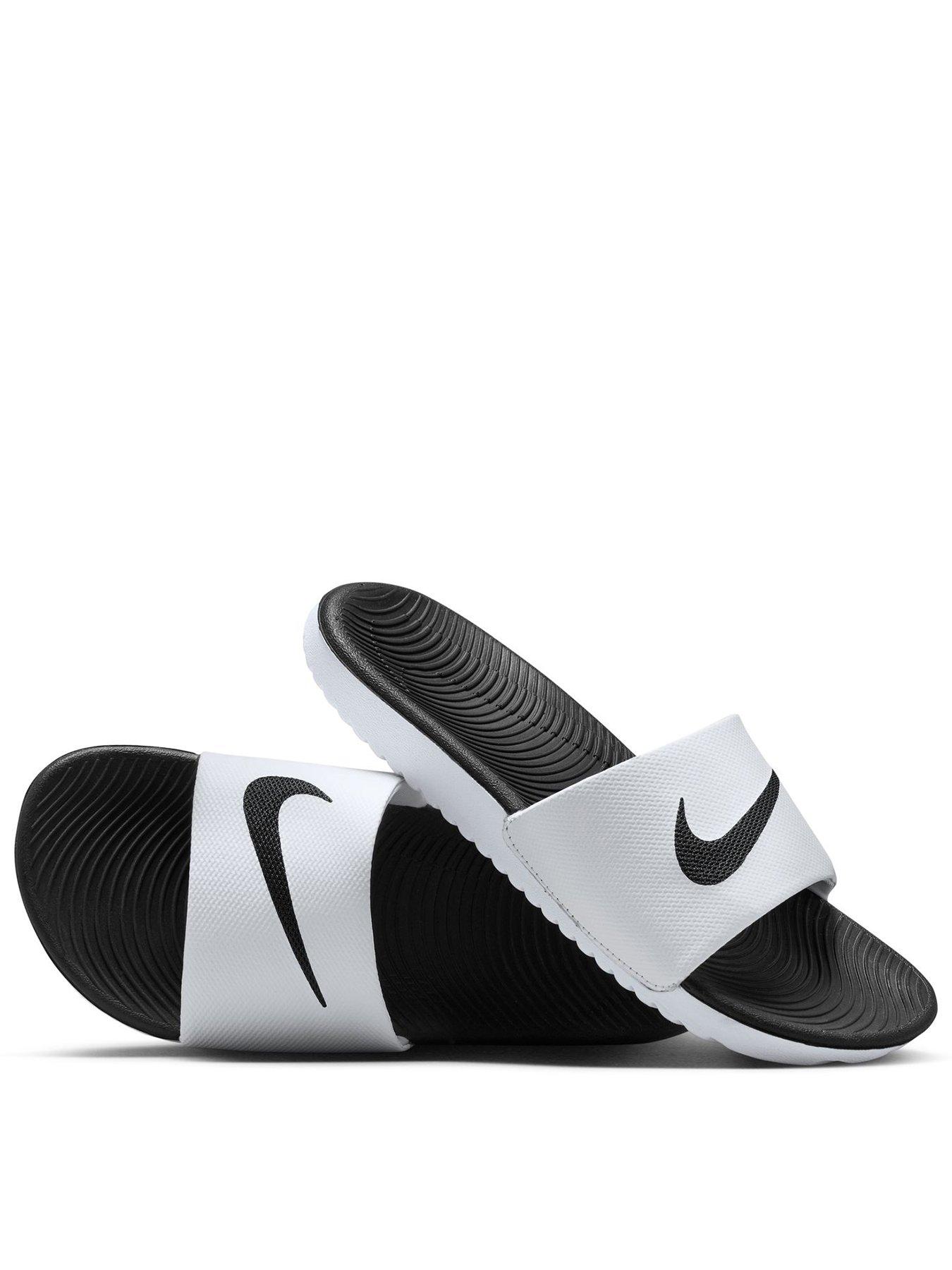 Nike Little/Big Kids Kawa Slides - White