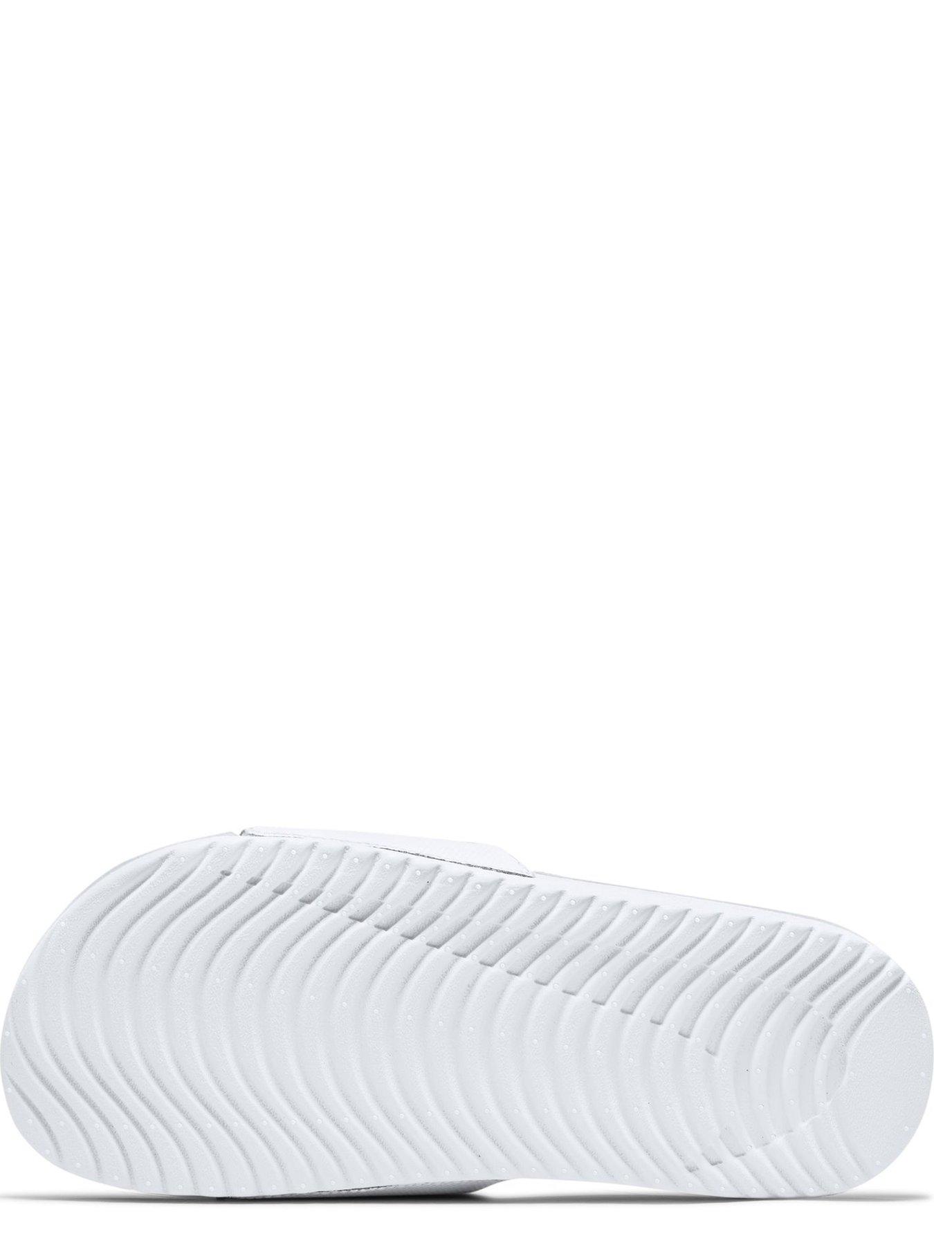 Image 5 of 6 of Nike Little/Big Kids Kawa Slides - White