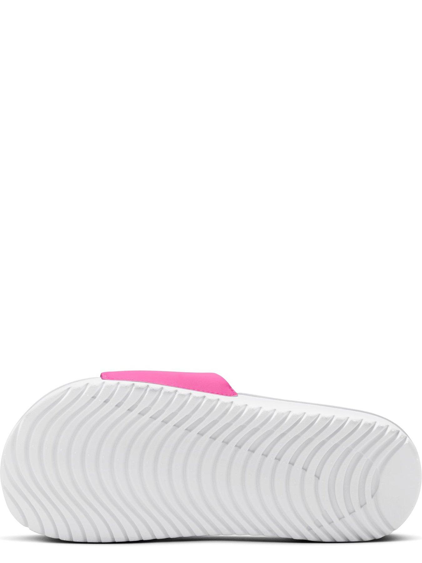 Image 5 of 6 of Nike Little/Big Kids Kawa Slides - Red