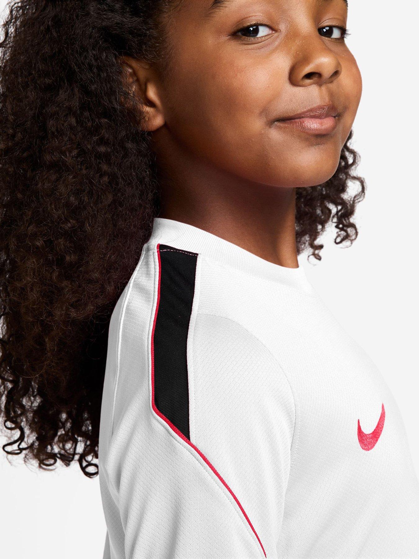 Image 3 of 3 of Nike Youth Dri-FIT Strike Top - White