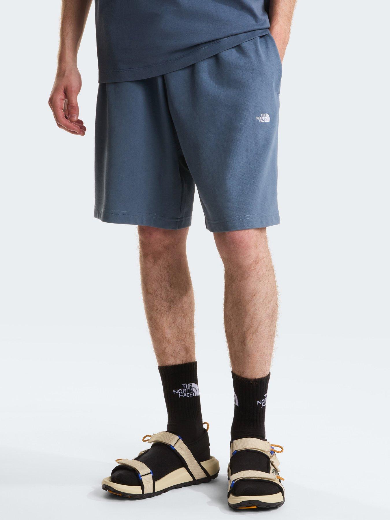 the-north-face-mens-essential-relaxed-shorts-bluefront