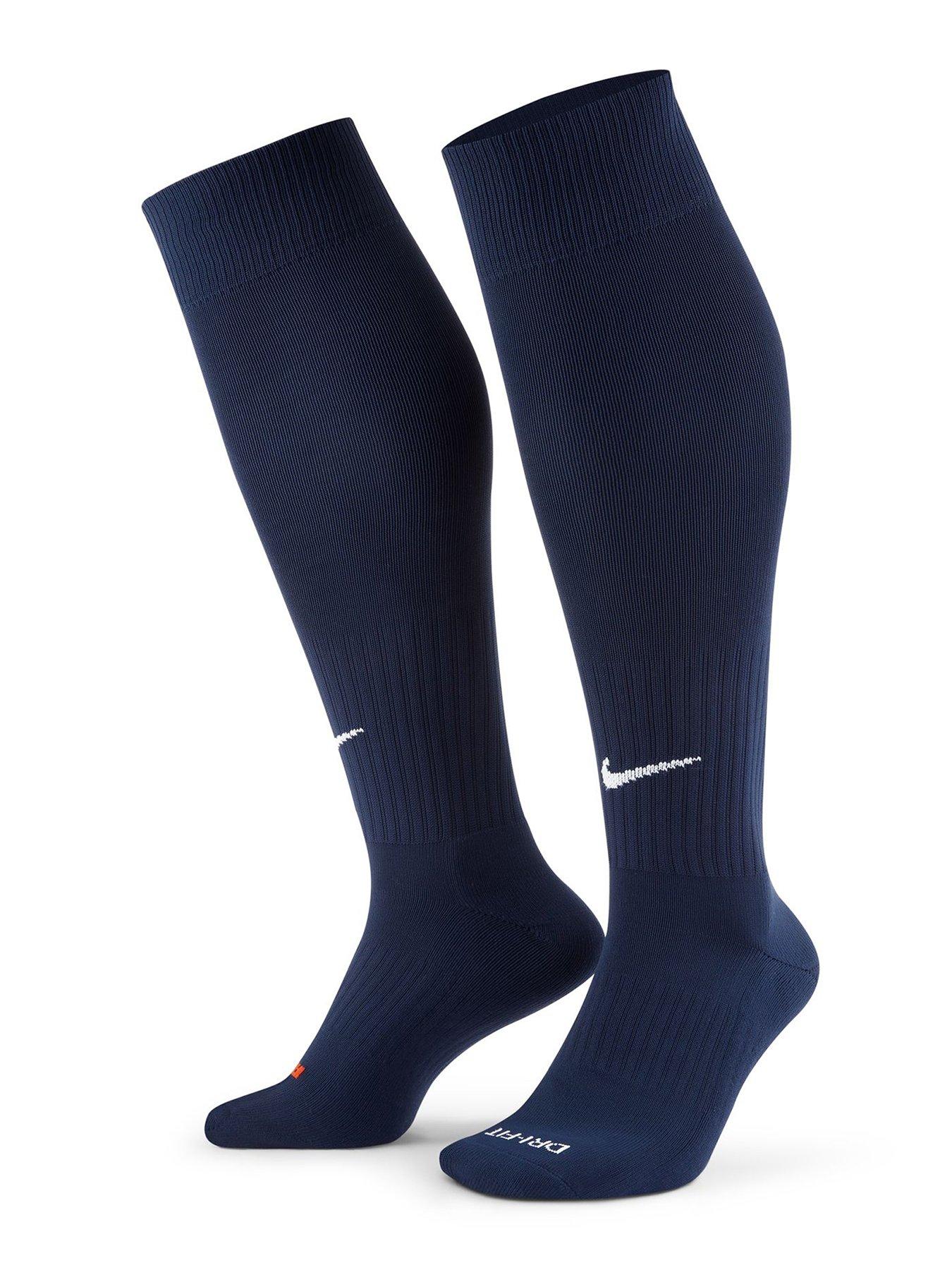 Image 1 of 6 of Nike Academy 25 Over The Calf Football Socks - Navy