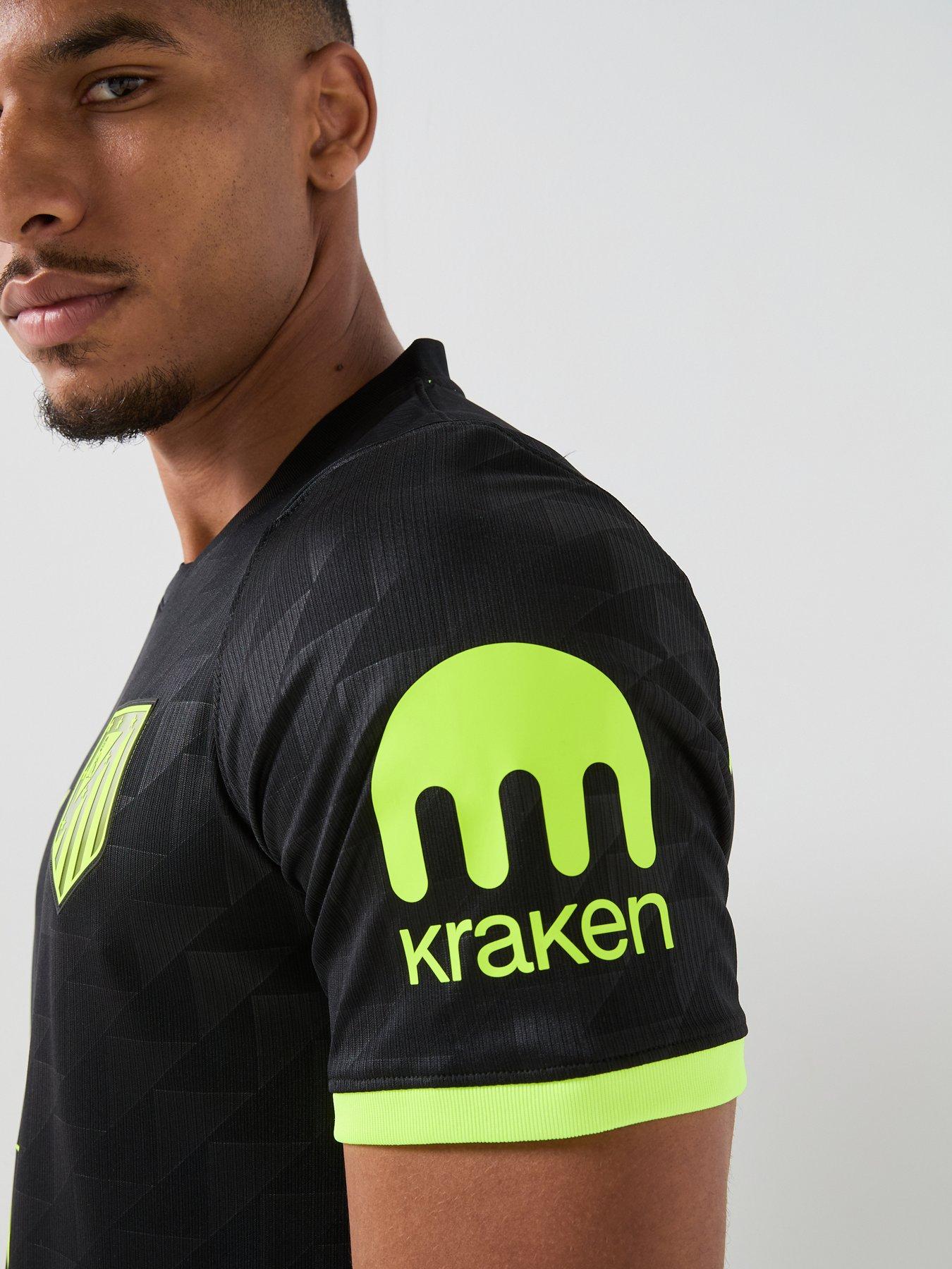 Image 4 of 7 of Nike Mens Atletico 26/27 Madrid Stadium Shirt - Black