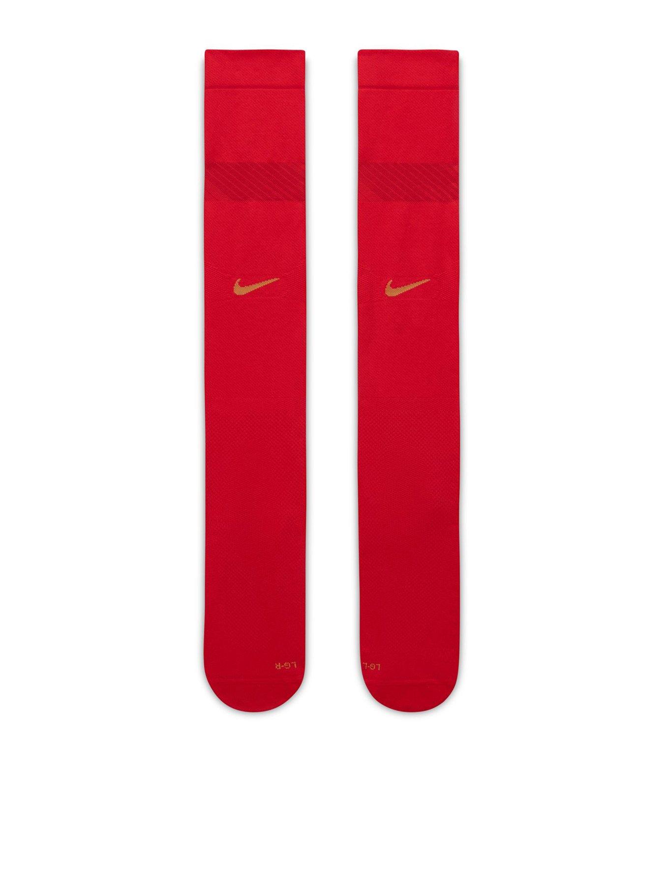 Image 1 of 3 of Nike Unisex France 2026 Home Socks &ndash; Red