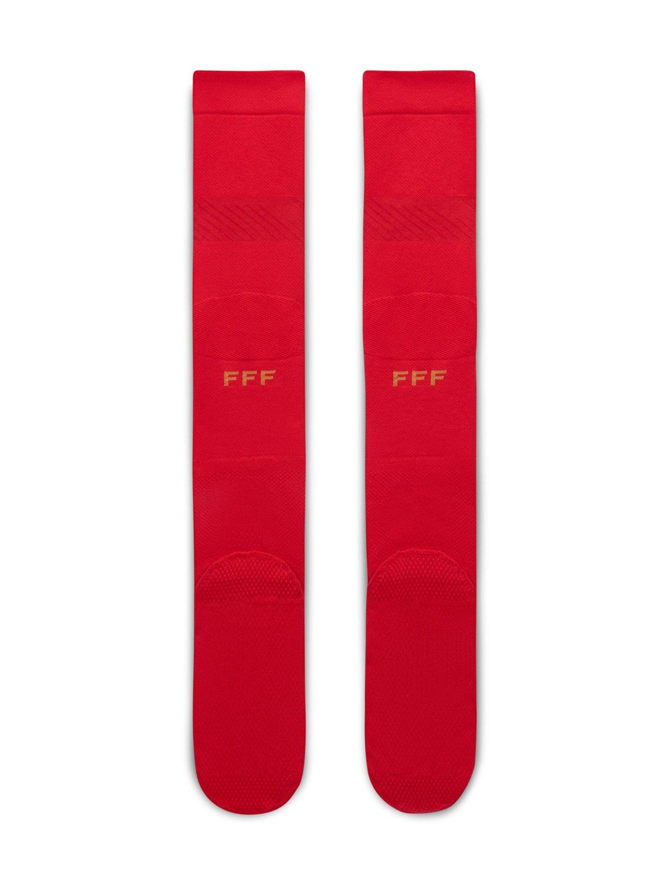 Image 2 of 3 of Nike Unisex France 2026 Home Socks &ndash; Red