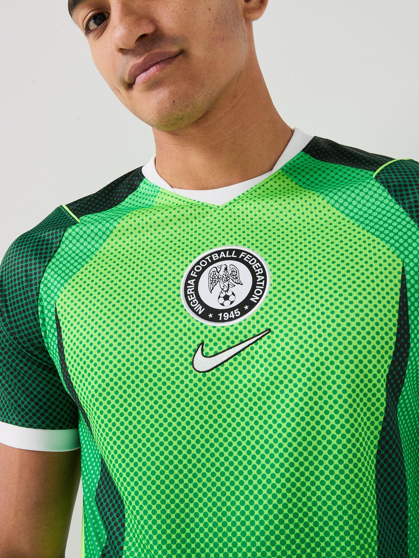 Image 4 of 7 of Nike Men&rsquo;s Nigeria 2026 Dri-FIT Stadium Home Shirt &ndash; Green