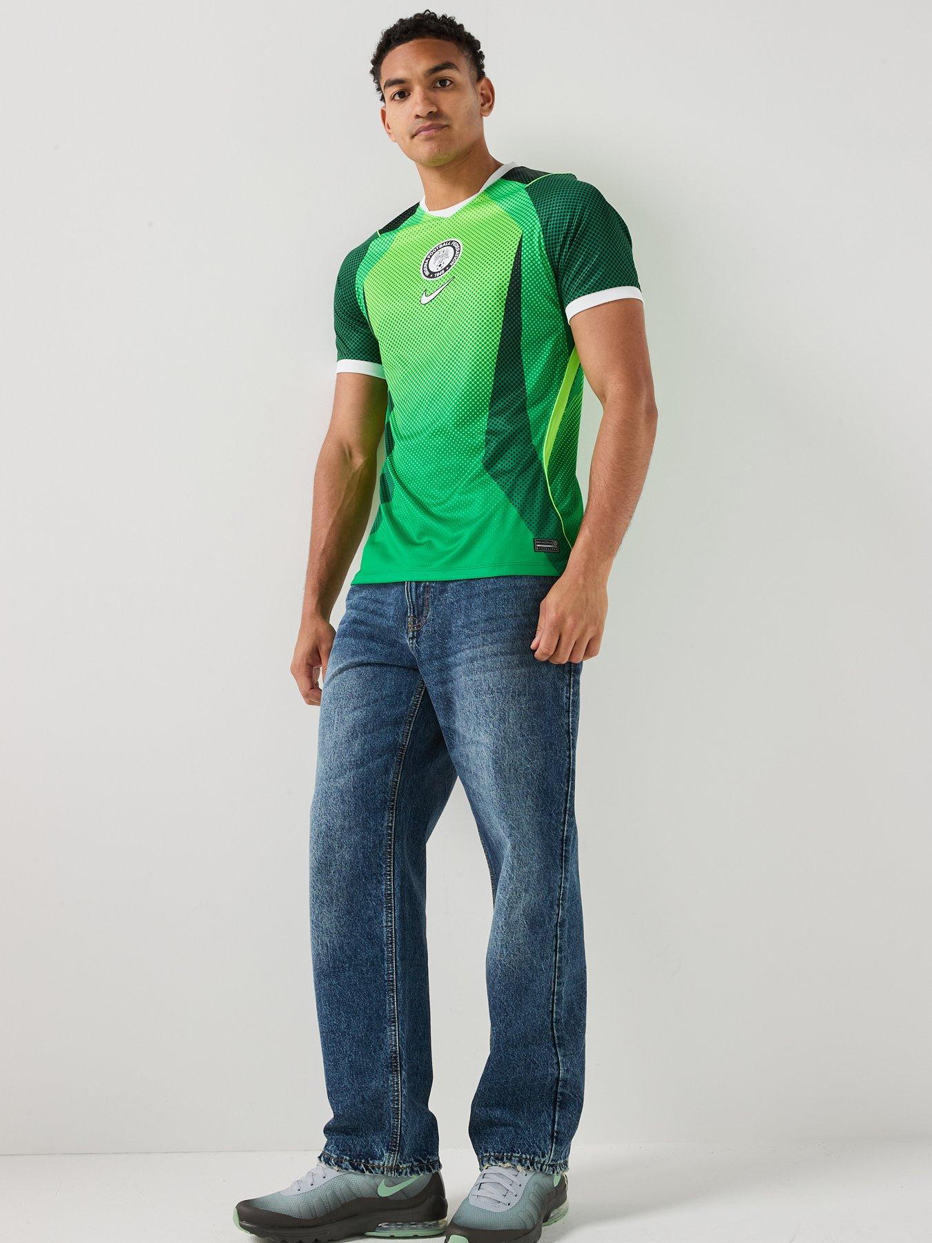 Image 5 of 7 of Nike Men&rsquo;s Nigeria 2026 Dri-FIT Stadium Home Shirt &ndash; Green