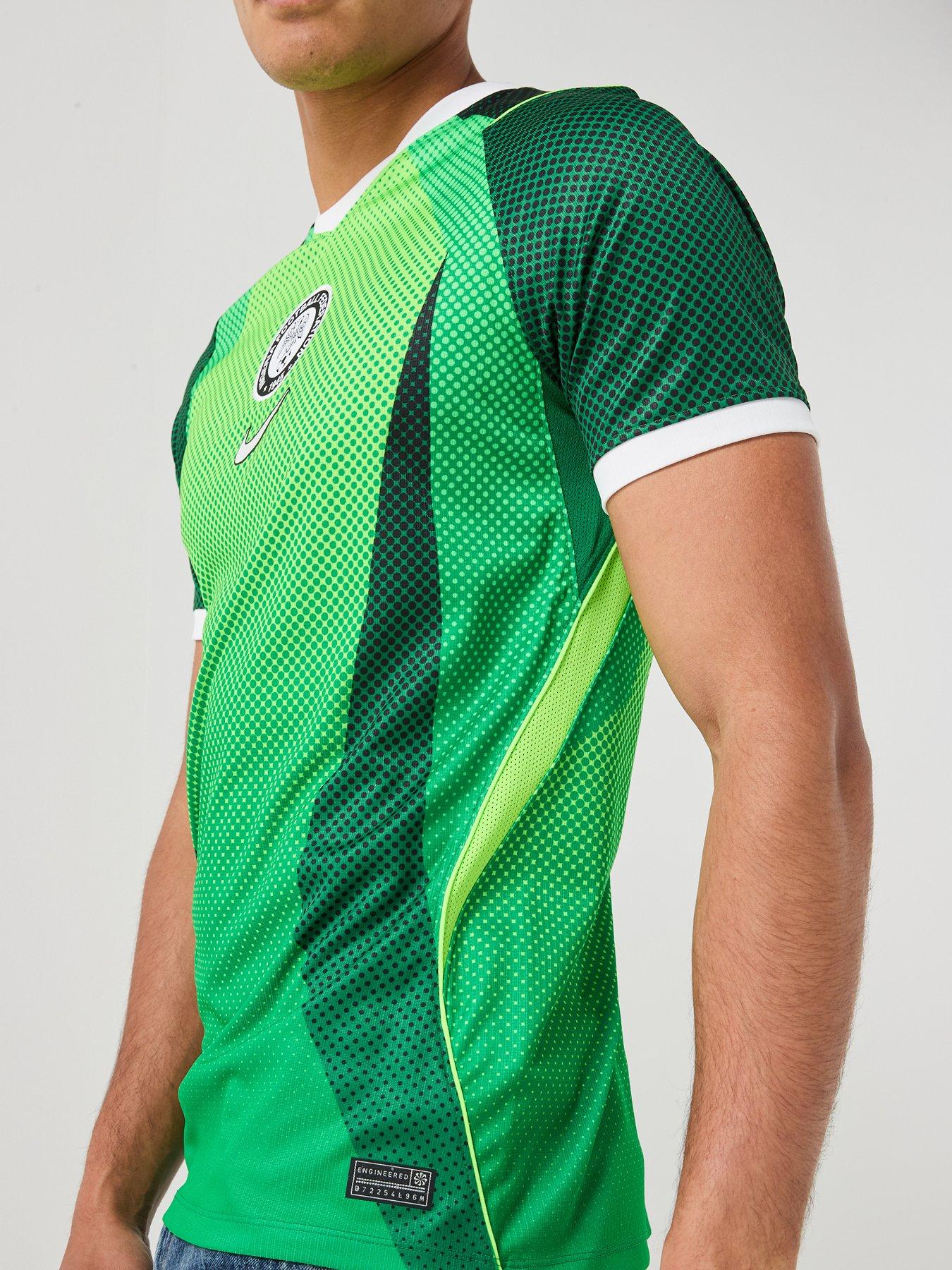 Image 6 of 7 of Nike Men&rsquo;s Nigeria 2026 Dri-FIT Stadium Home Shirt &ndash; Green