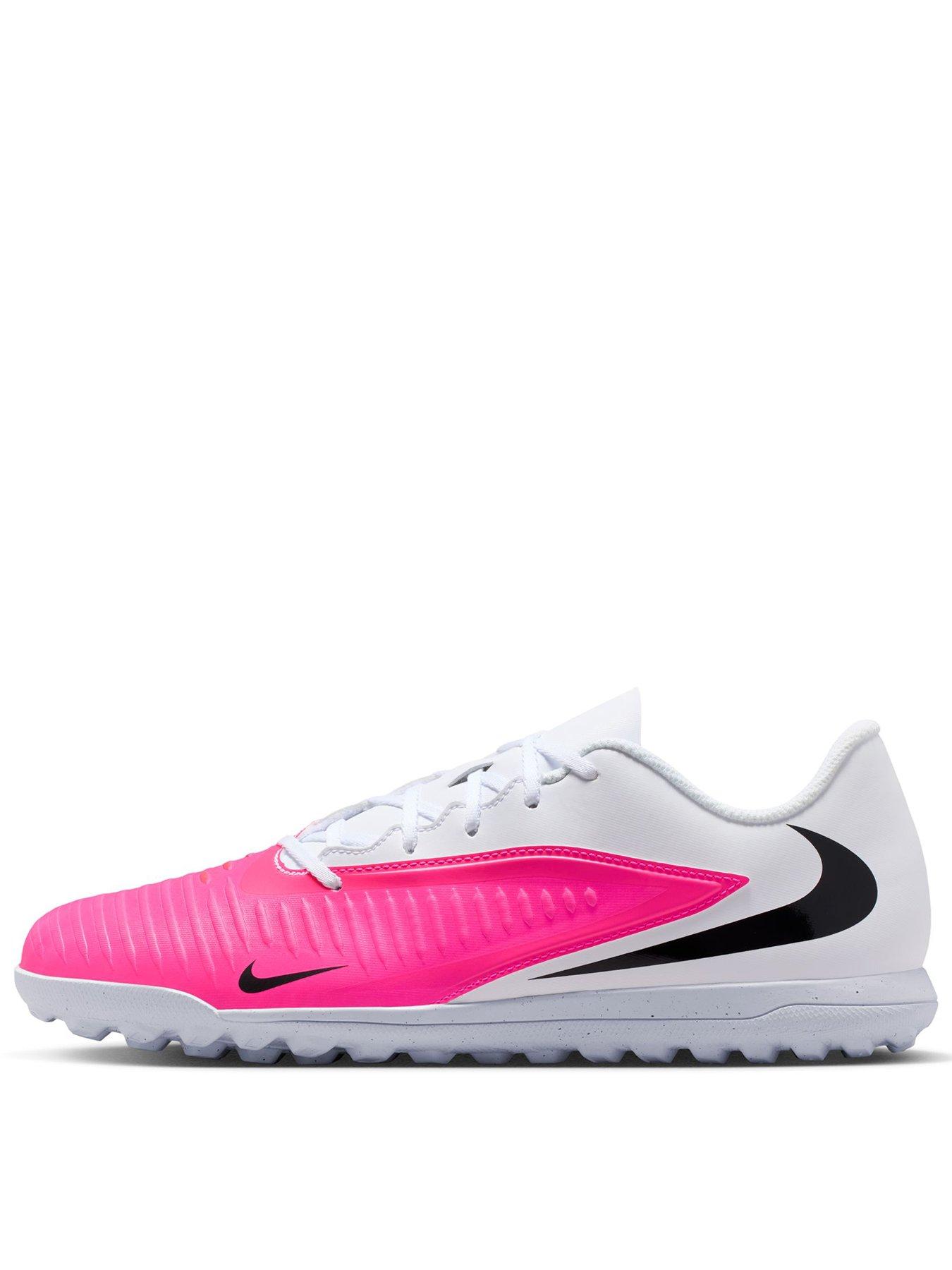 Nike Mens Phantom 6 Low Academy Club Football Boots - Pink/White