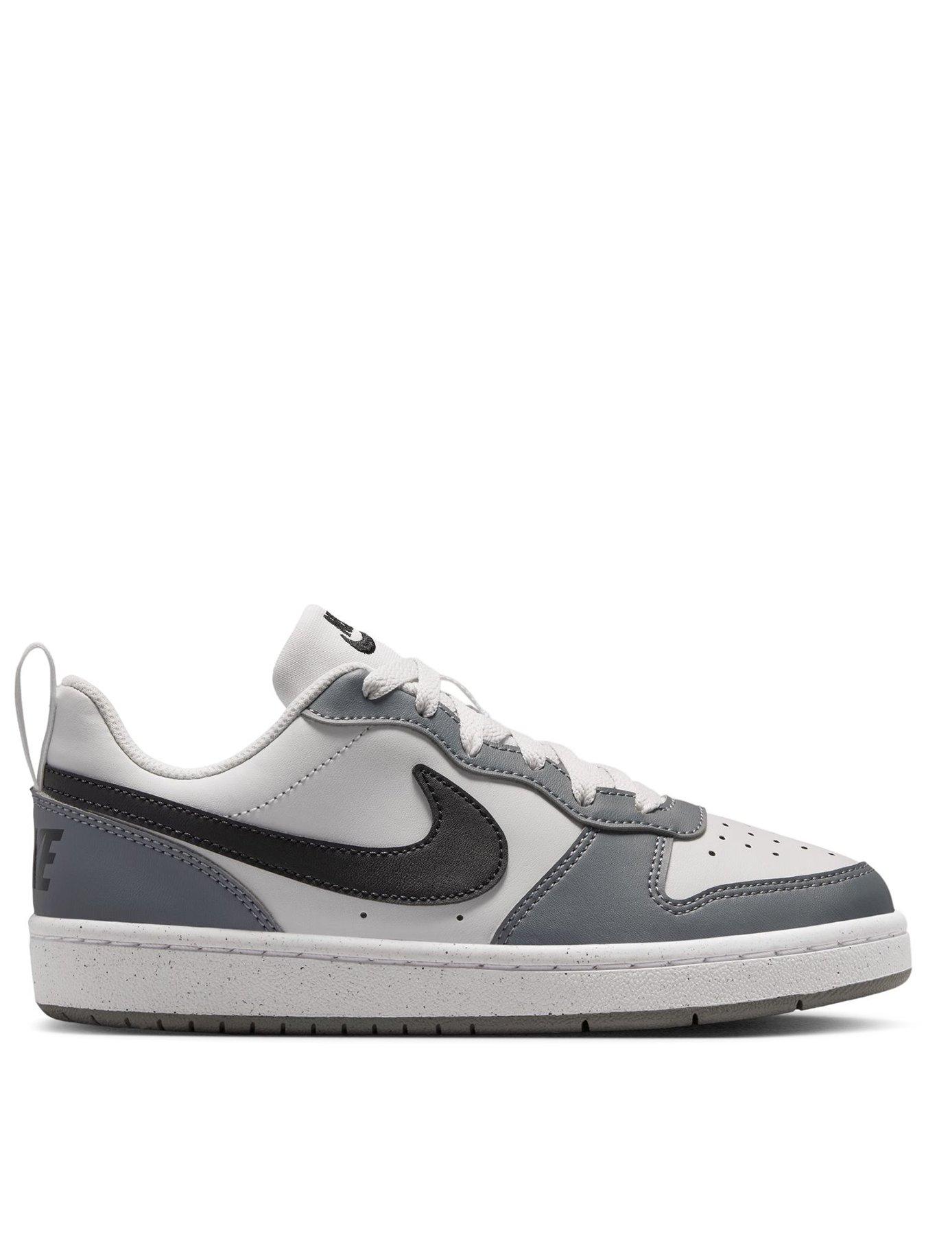 Nike Big Kids Nike Court Borough Low Recraft Shoes - Black