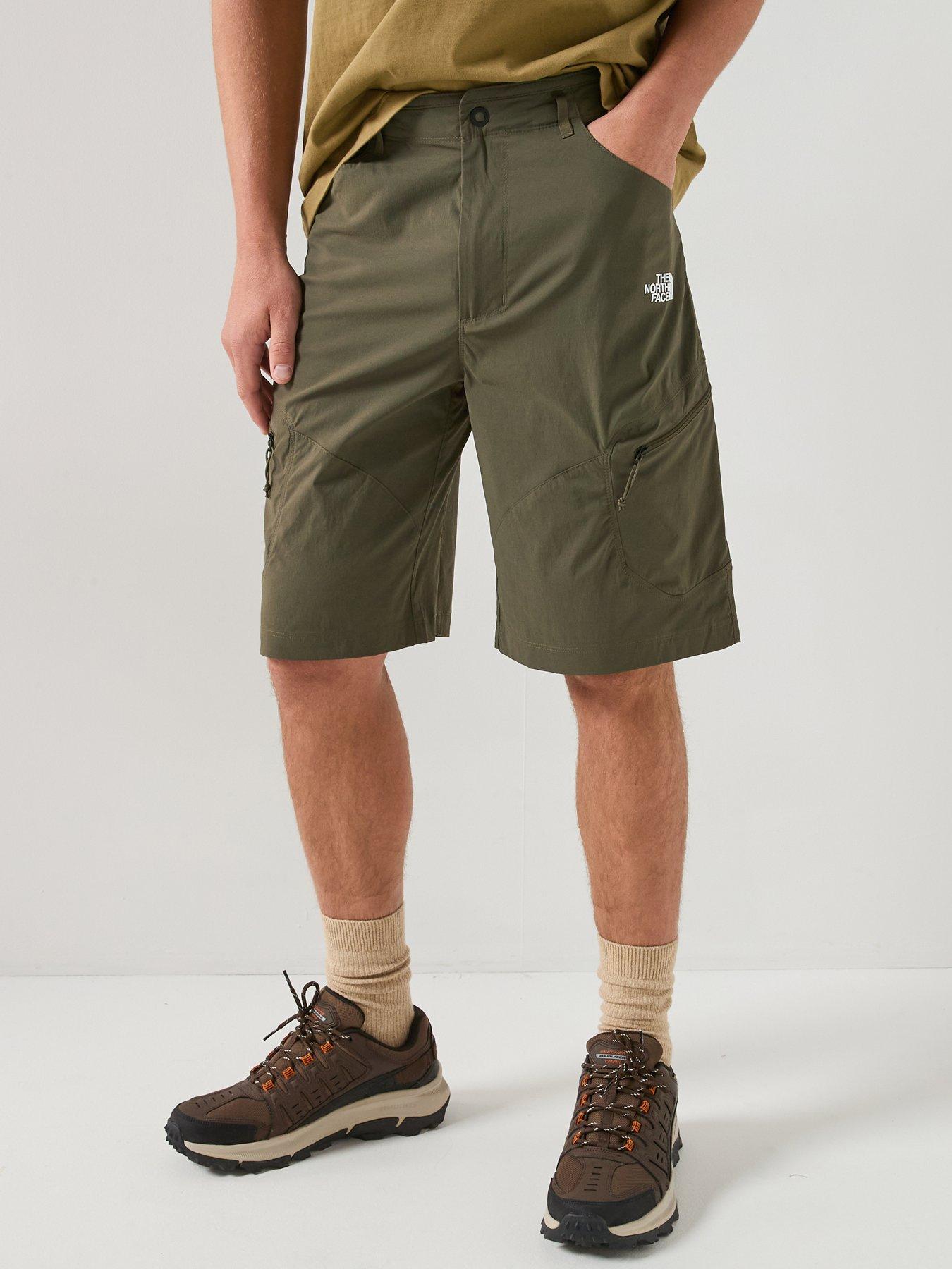 the-north-face-mens-exploration-shorts-greenfront