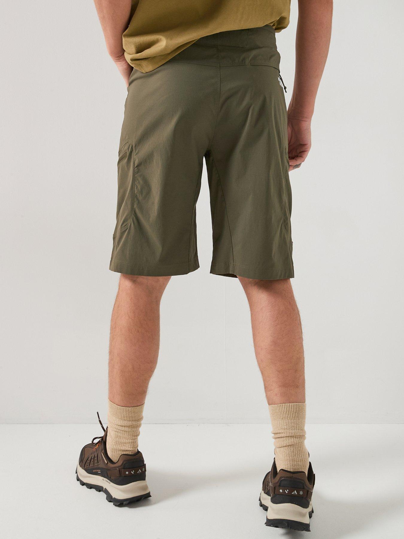 the-north-face-mens-exploration-shorts-greenstillFront