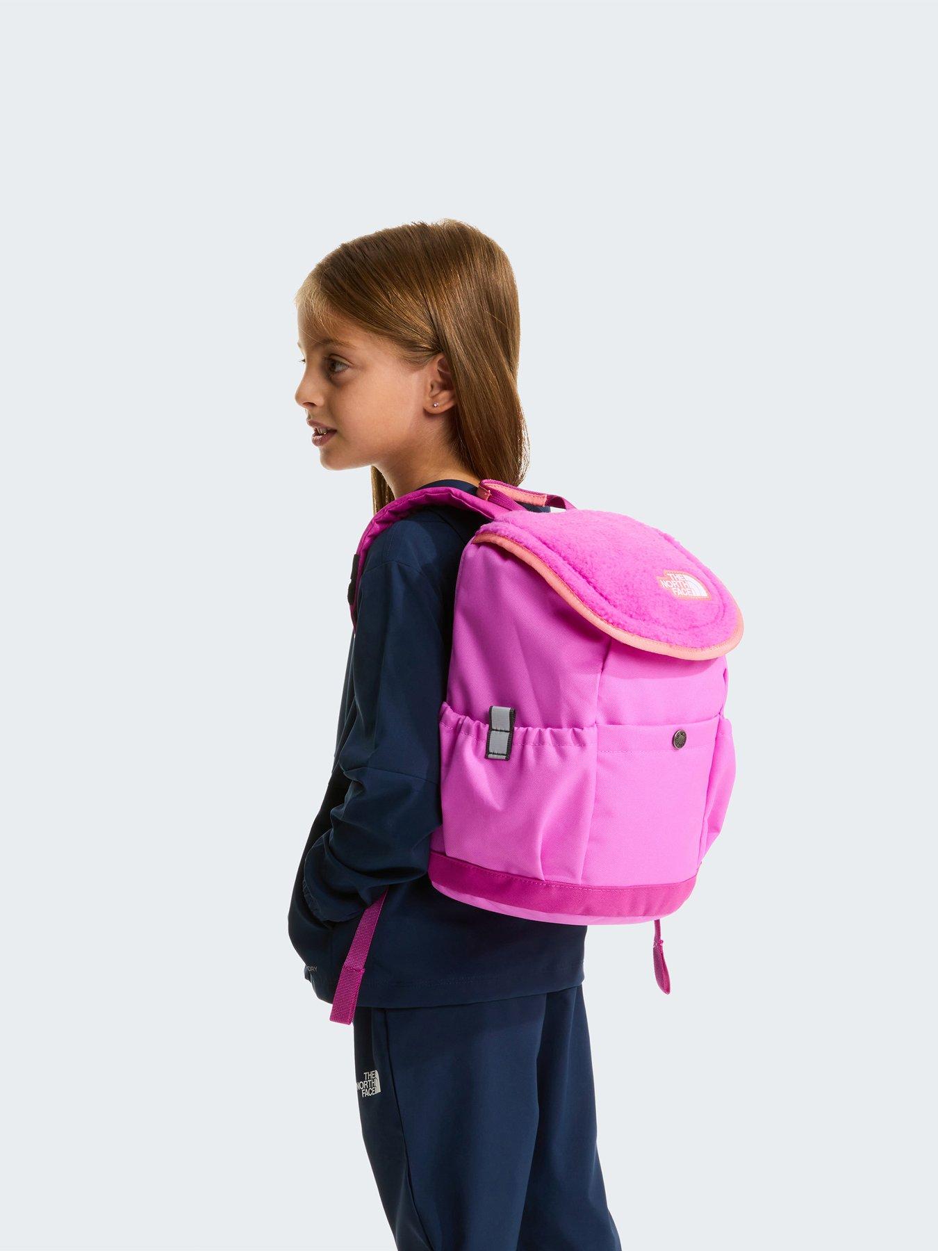 the-north-face-girls-mini-explorer-backpack-pinkstillFront