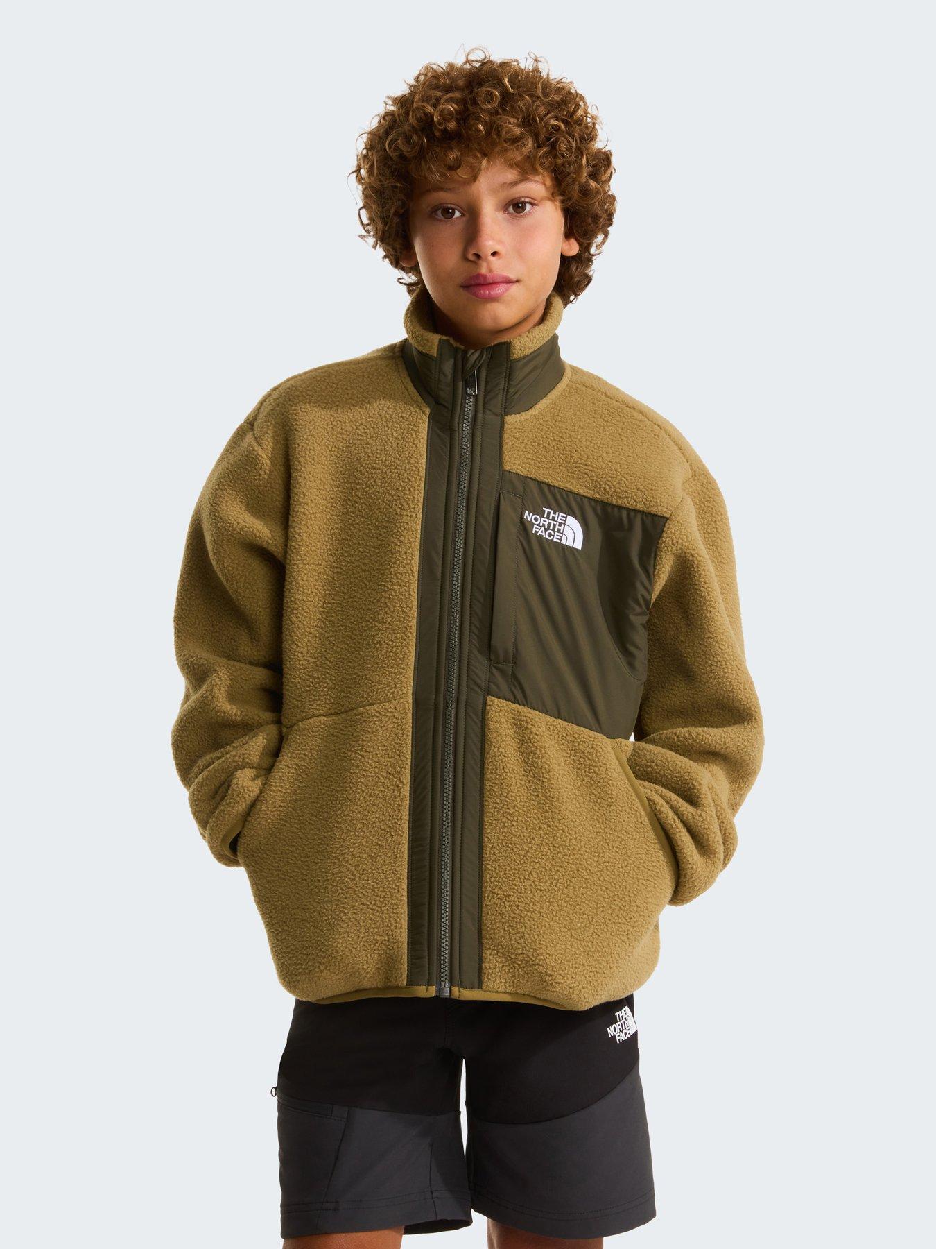 the-north-face-junior-boys-yumiori-full-zip-fleece-jacket-green