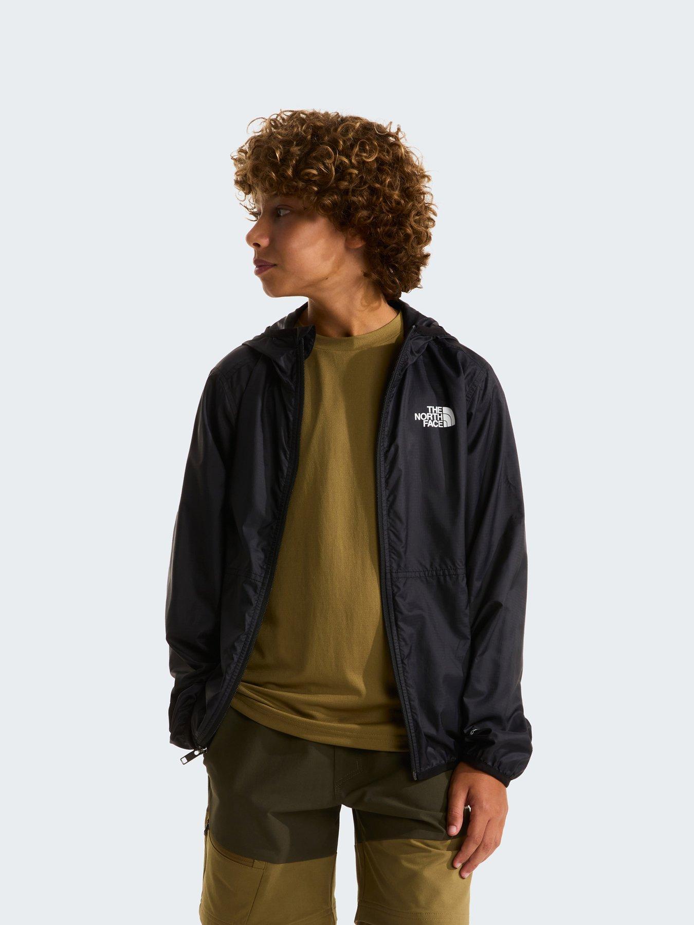Image 4 of 7 of The North Face Junior Boys Cyclone Wind Jacket - Black