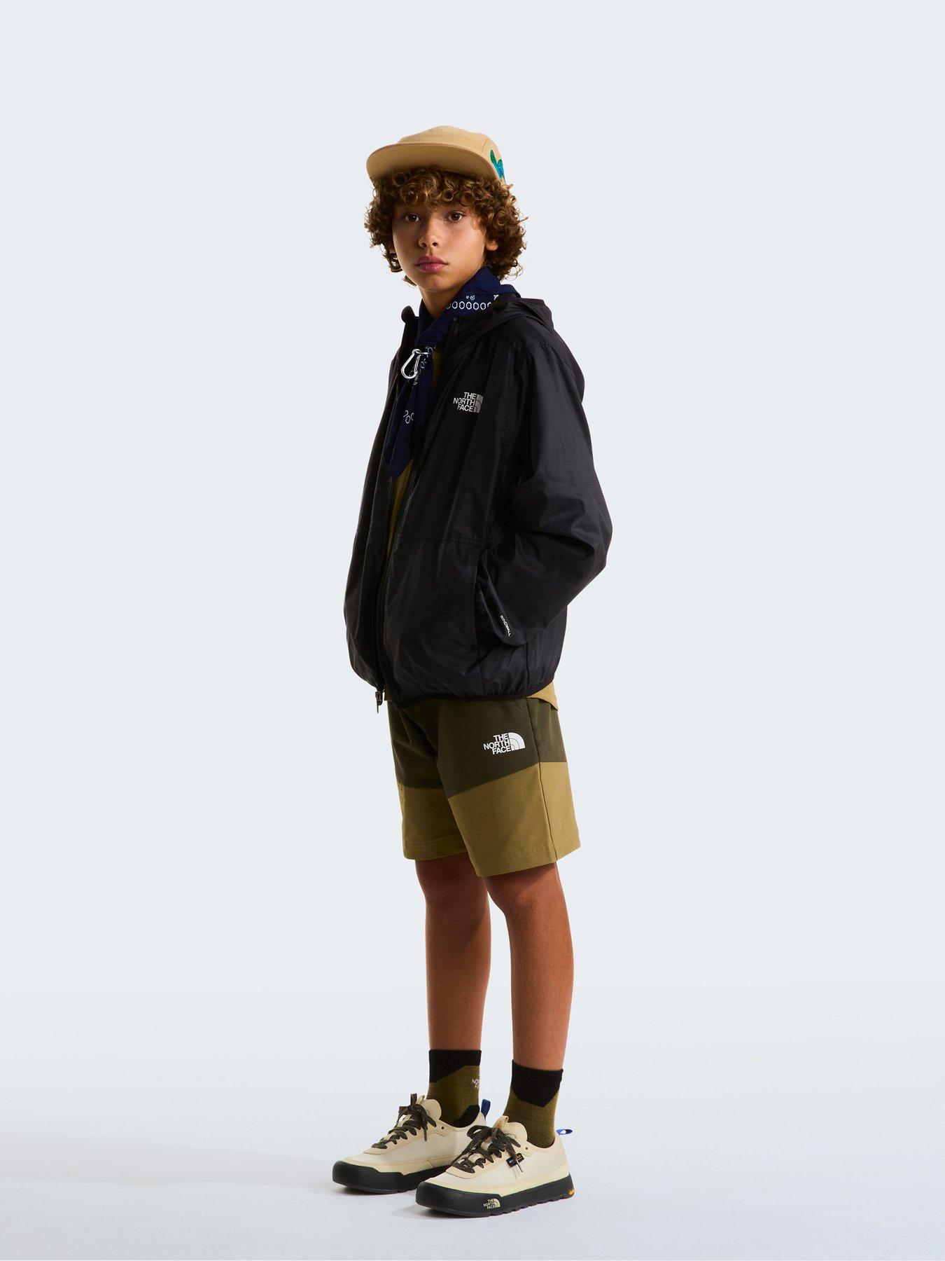 Image 5 of 7 of The North Face Junior Boys Cyclone Wind Jacket - Black