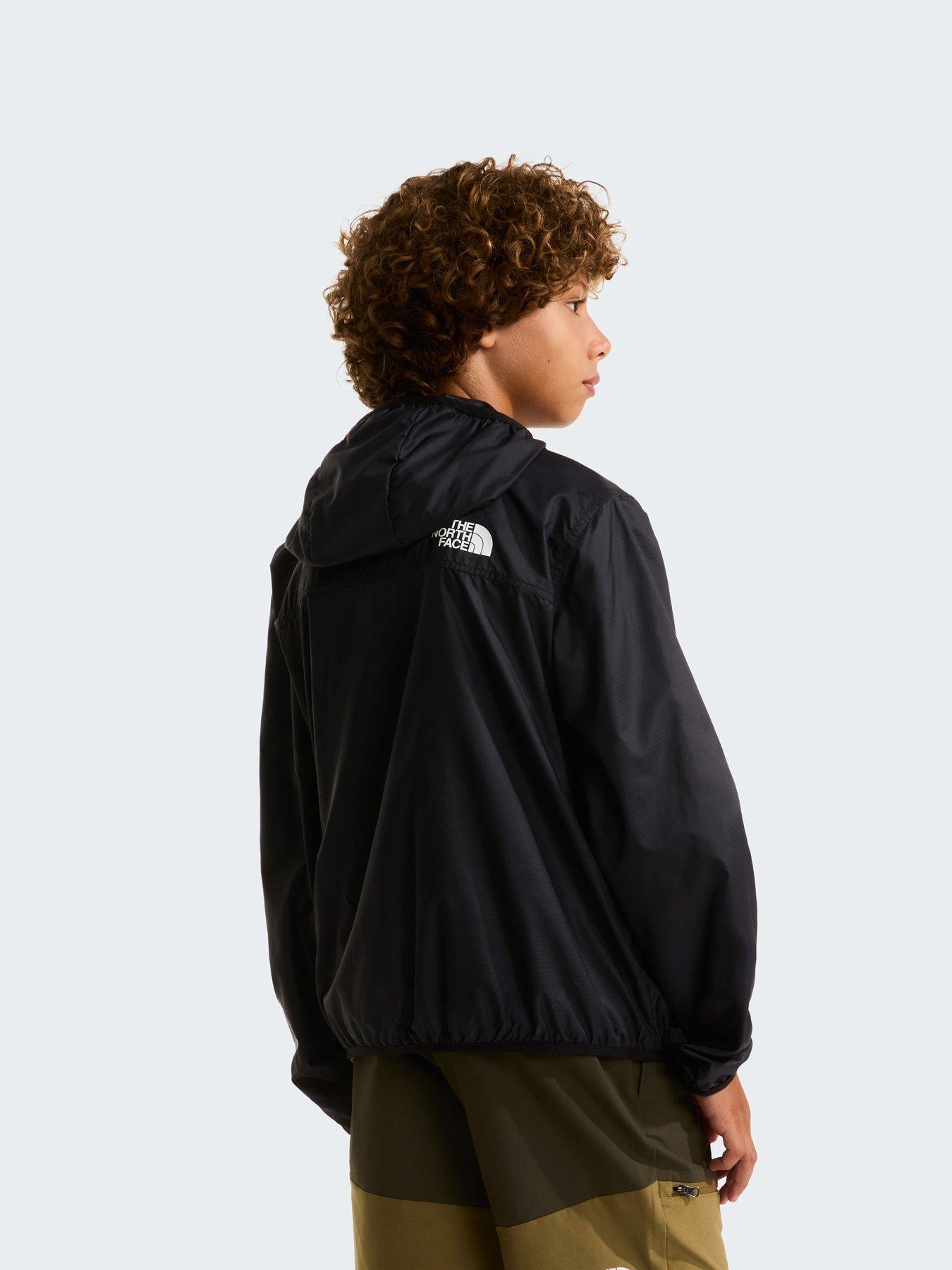 Image 6 of 7 of The North Face Junior Boys Cyclone Wind Jacket - Black