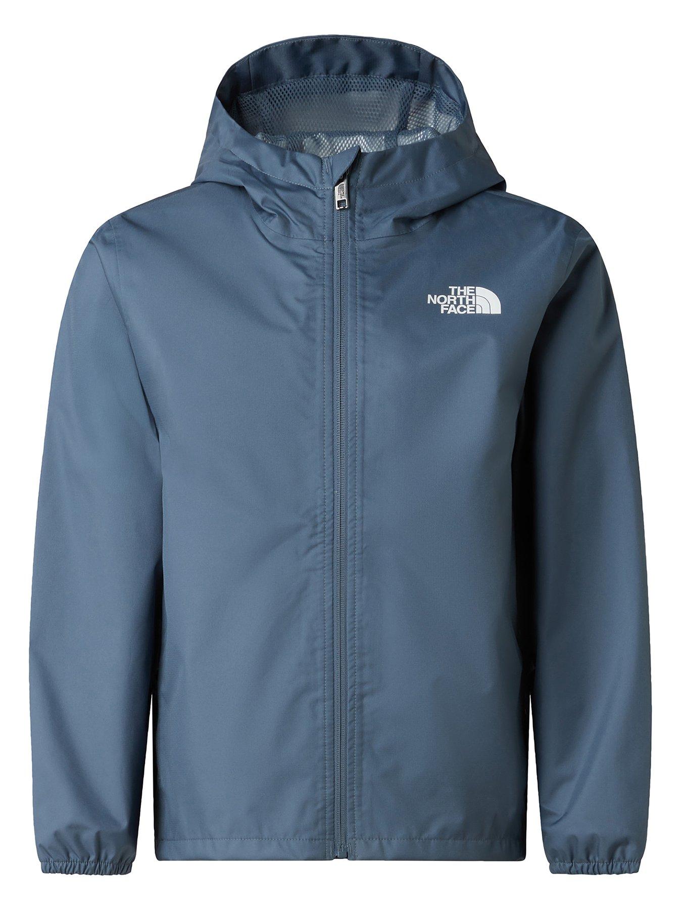 Image 2 of 6 of The North Face Junior Unisex Zipline Rain Jacket - Granite Grey