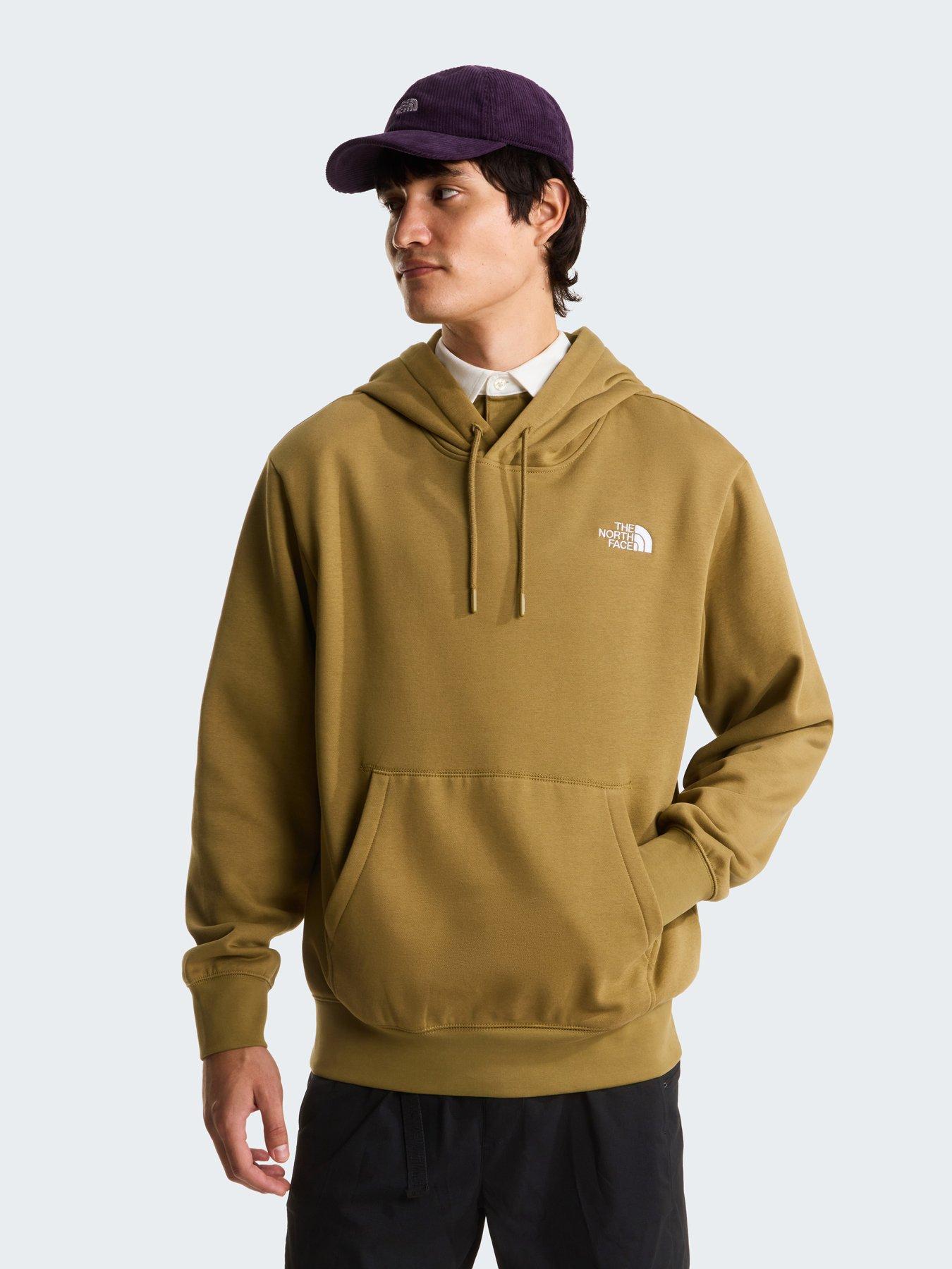the-north-face-mens-essential-relaxed-hoodie-brownfront