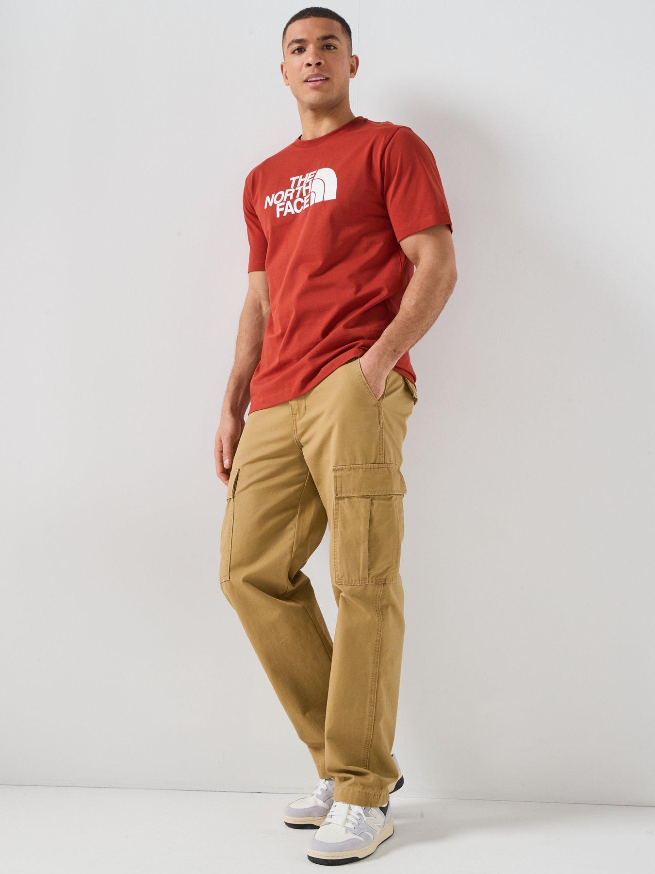 Image 3 of 6 of The North Face Mens Evolution Half Dome T-Shirt - Red