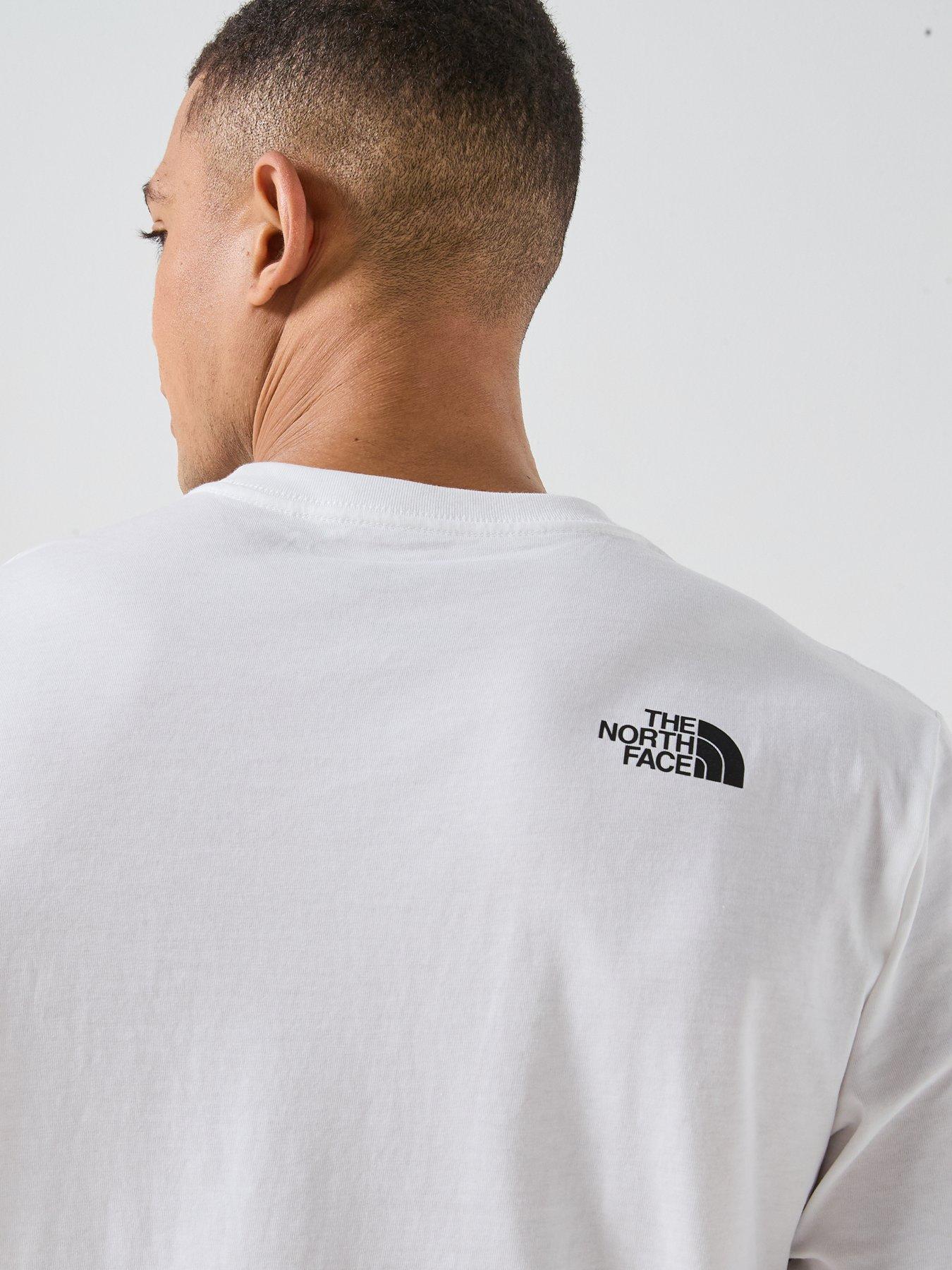 Image 5 of 6 of The North Face Mens Evolution Half Dome T-Shirt - White
