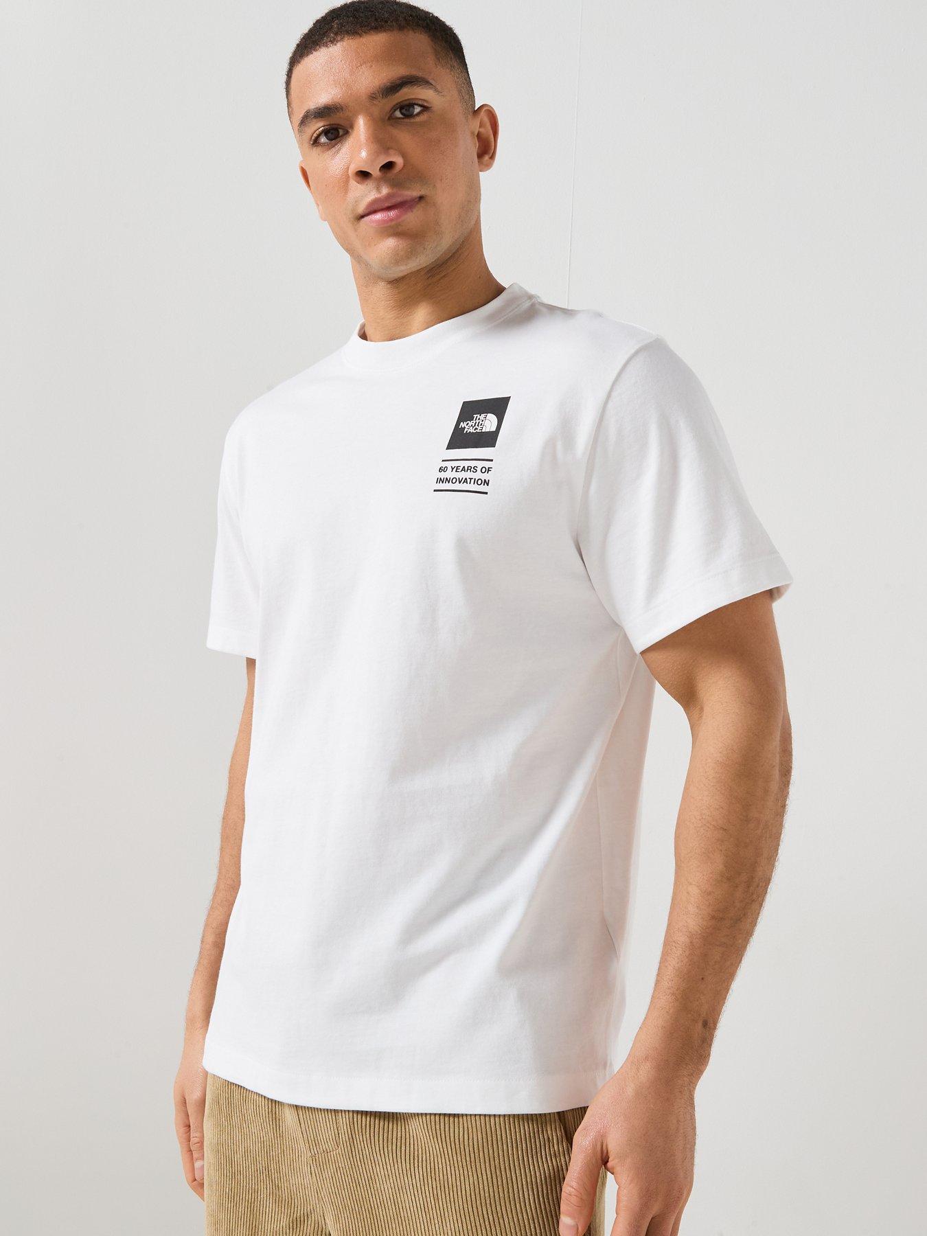 Image 2 of 6 of The North Face Mens BCD Celebration Graphic T-Shirt - White
