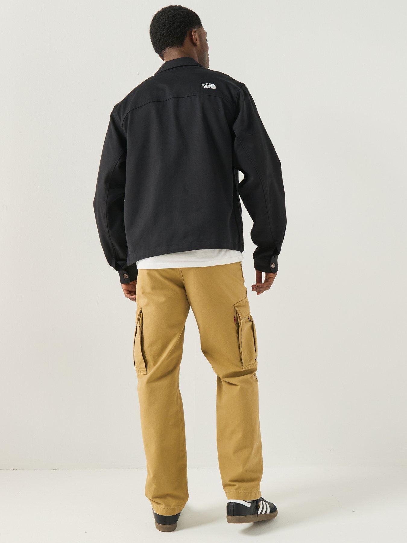 the-north-face-mens-twill-collared-jacket-blackdetail