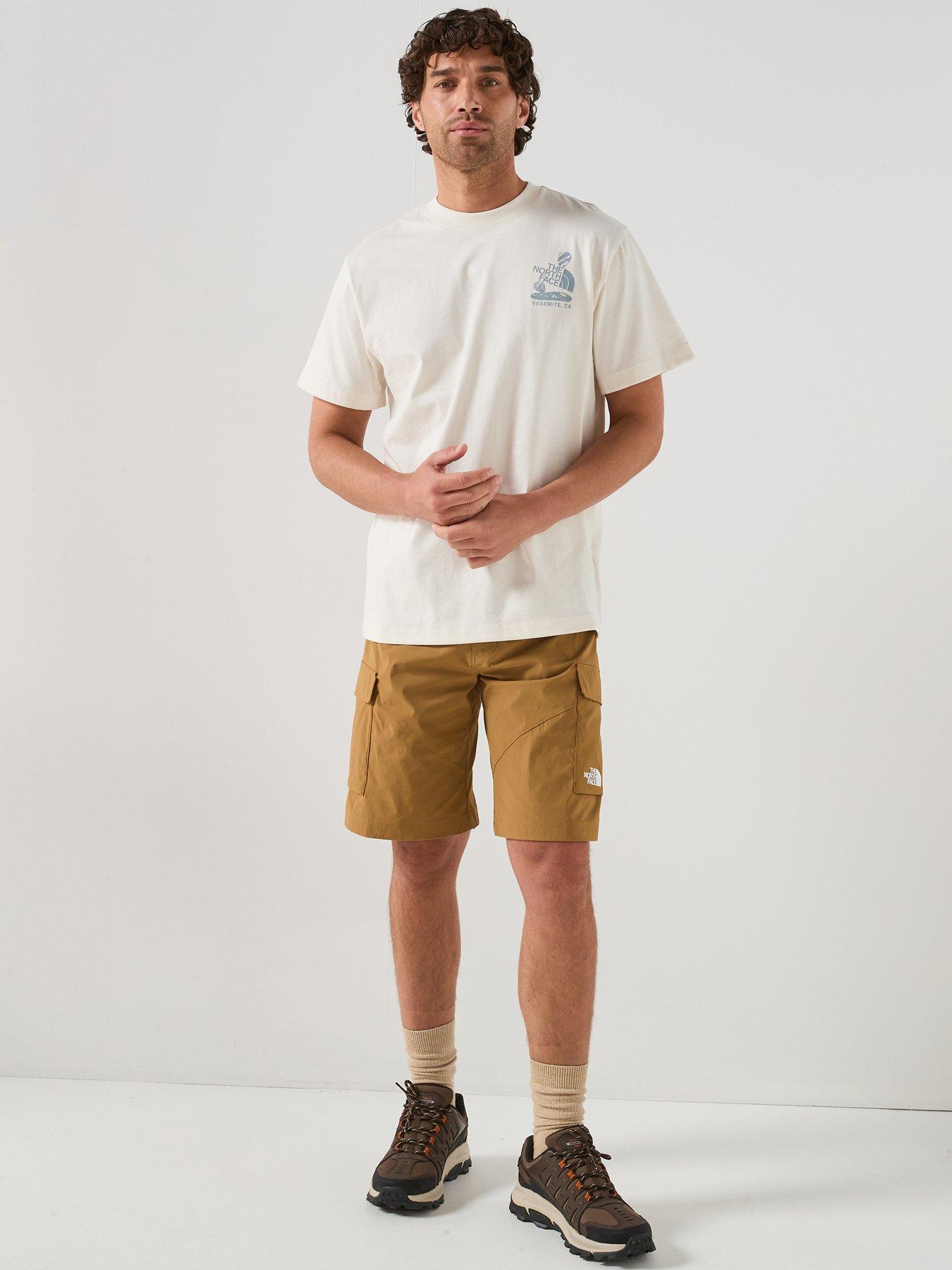 Image 3 of 6 of The North Face Mens Exploration Cargo Shorts - Brown