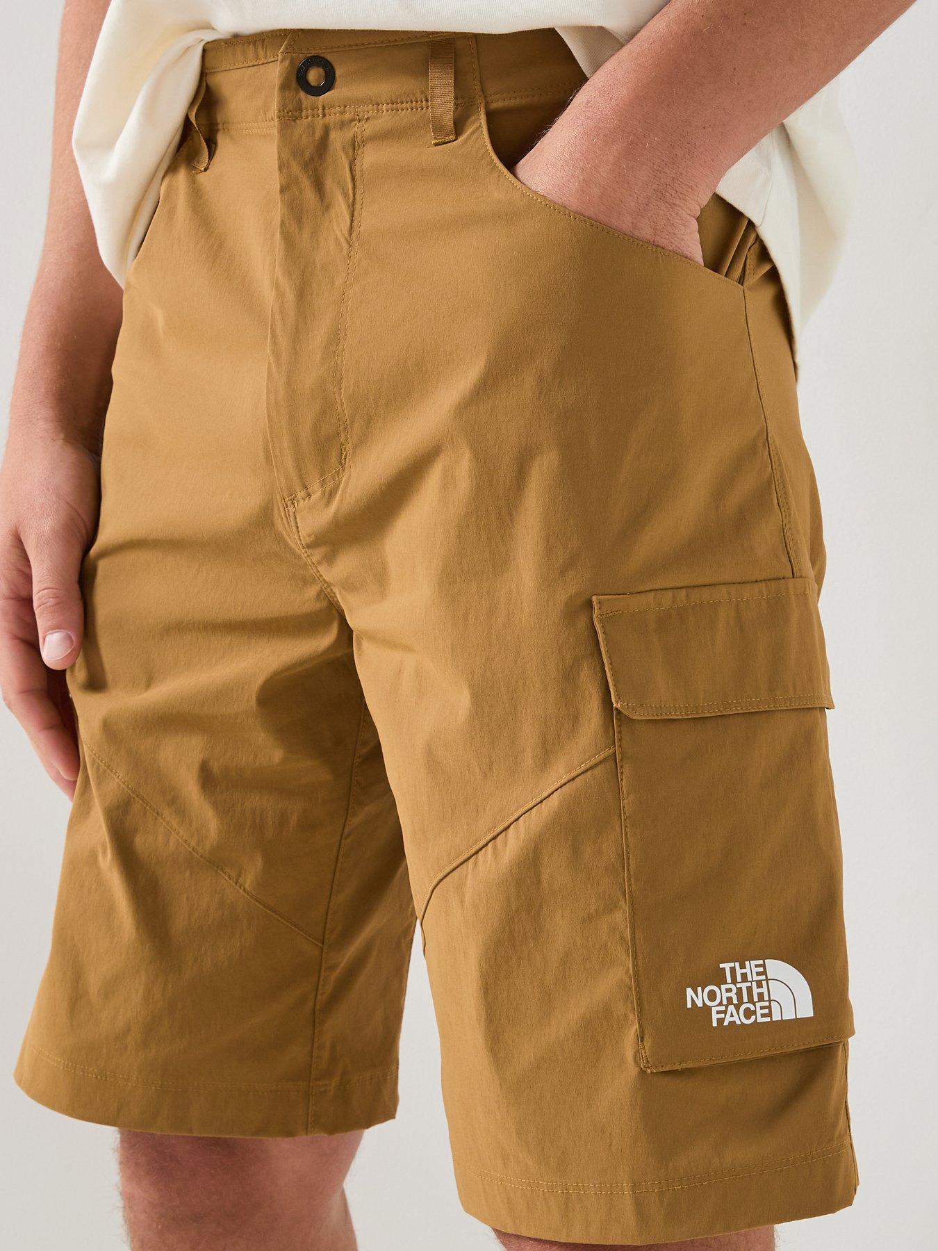 Image 4 of 6 of The North Face Mens Exploration Cargo Shorts - Brown
