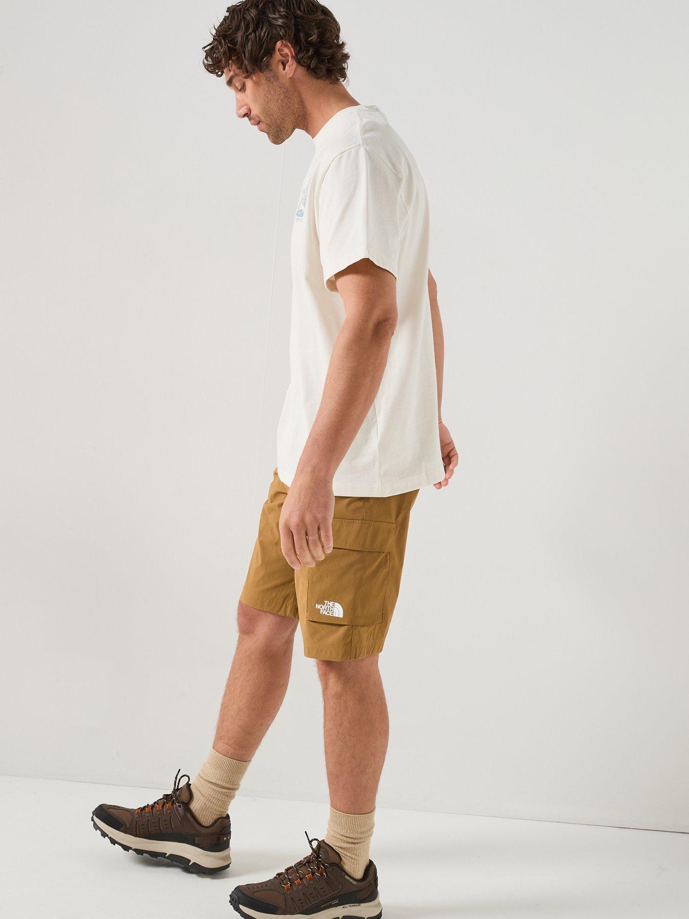 Image 6 of 6 of The North Face Mens Exploration Cargo Shorts - Brown